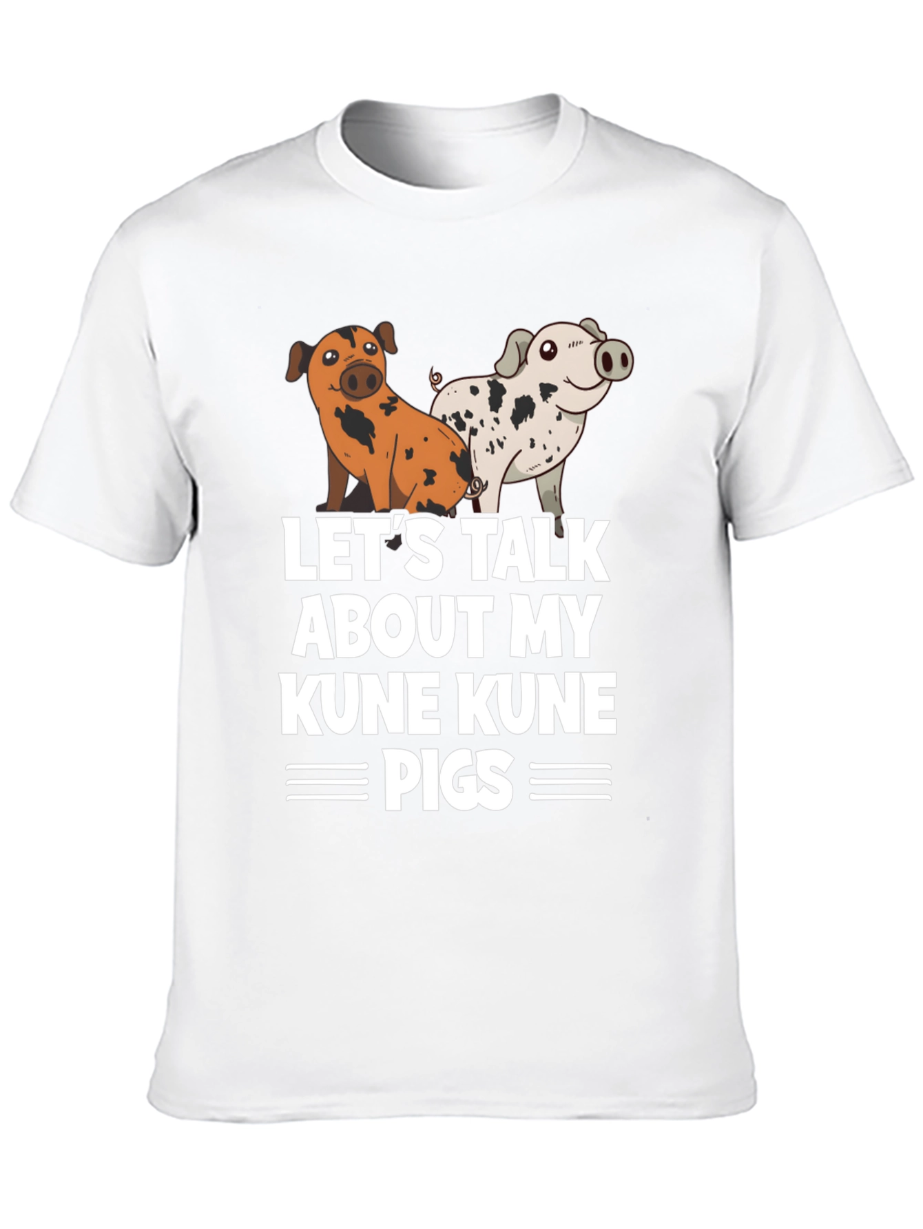 Kune Kune Pigs Graphic T-Shirt
