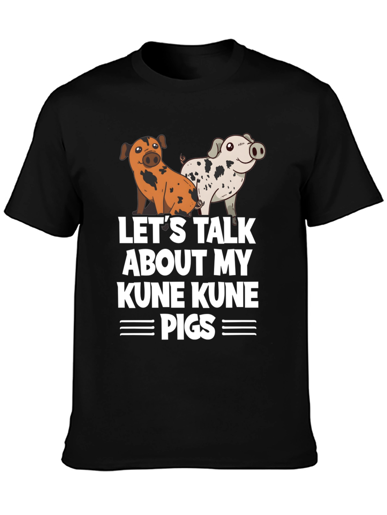 Kune Kune Pigs Graphic T-Shirt