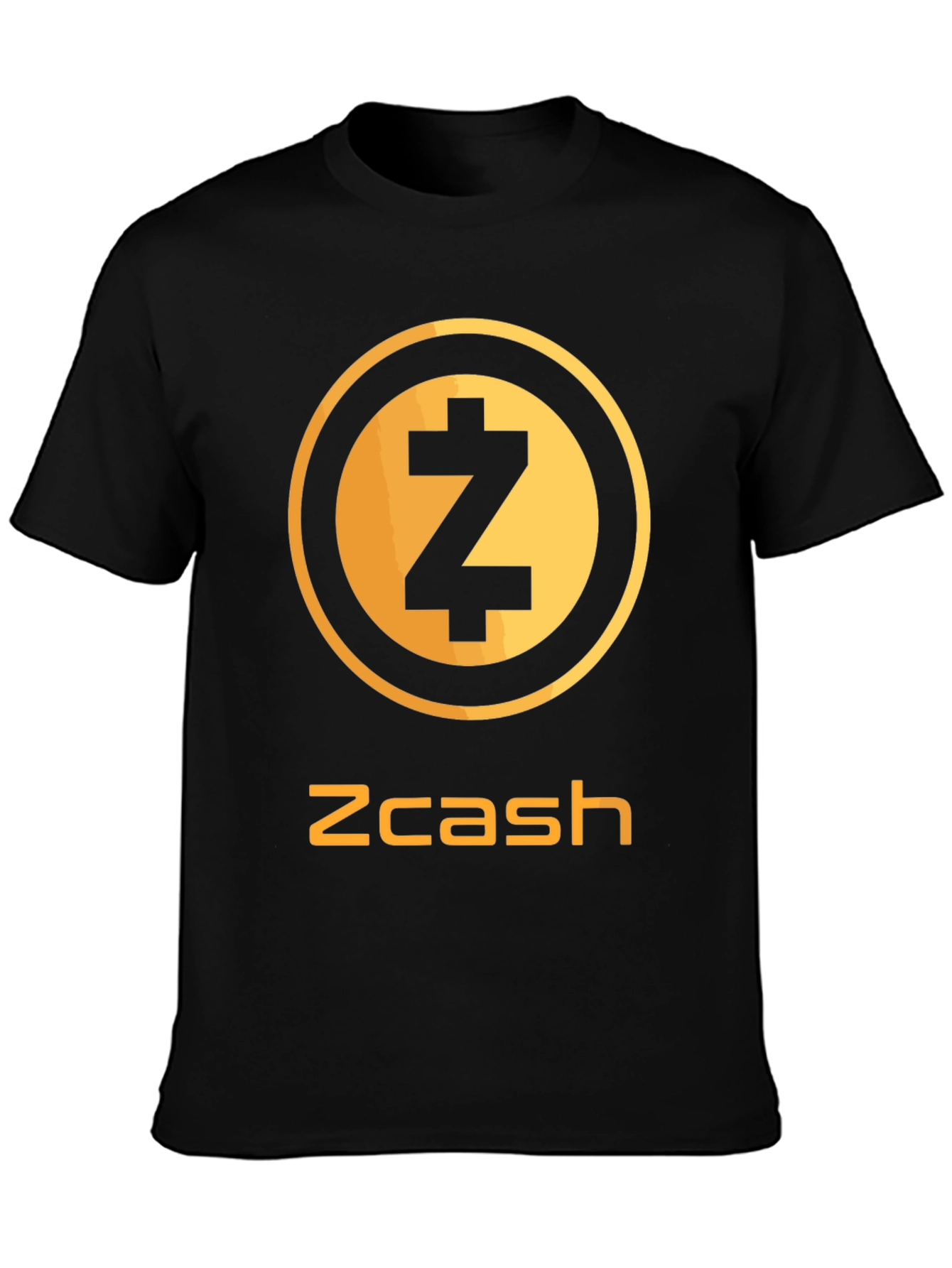 Zcash Crypto T-Shirt - Black Cotton Blend Tee