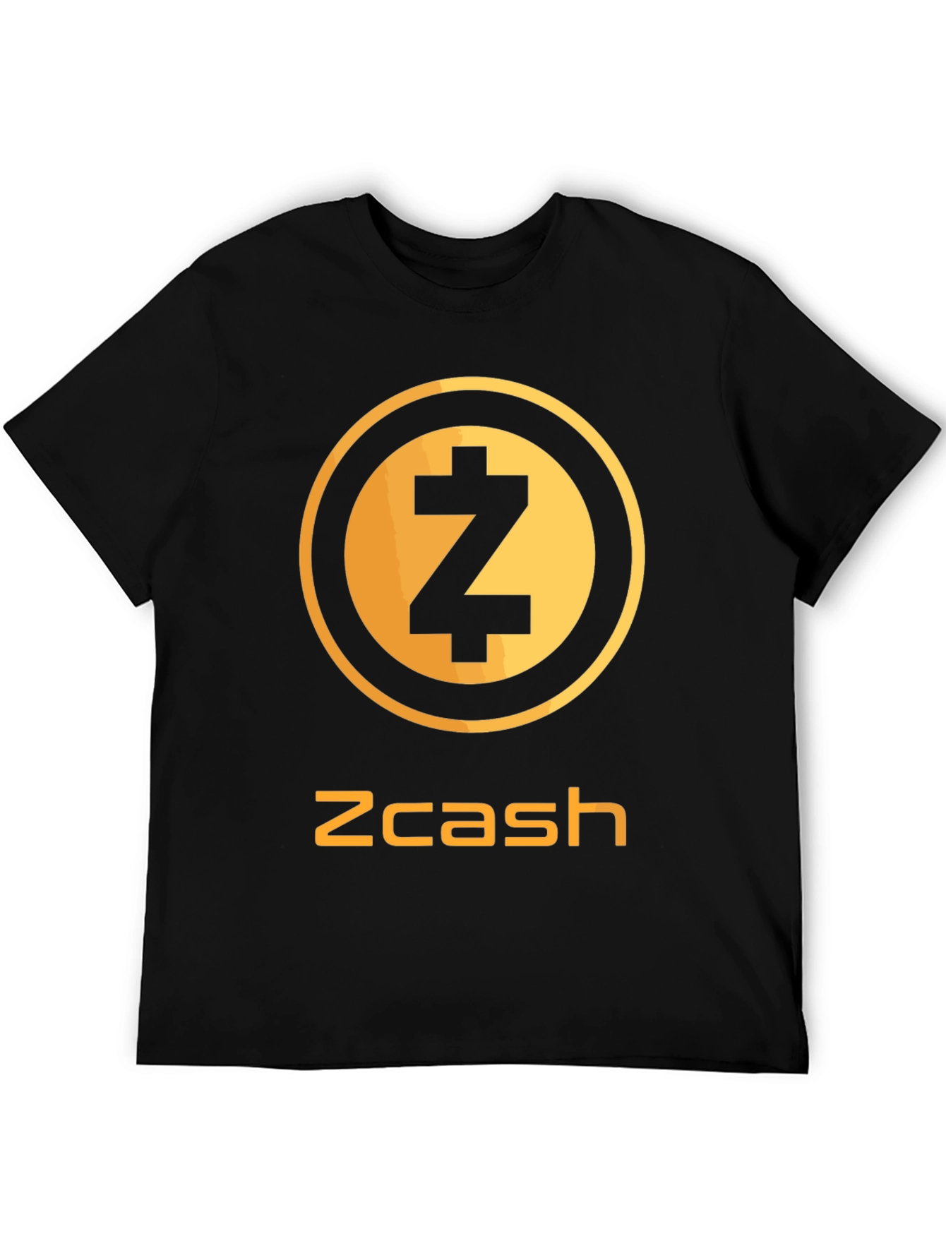 Zcash Crypto T-Shirt - Black Cotton Blend Tee