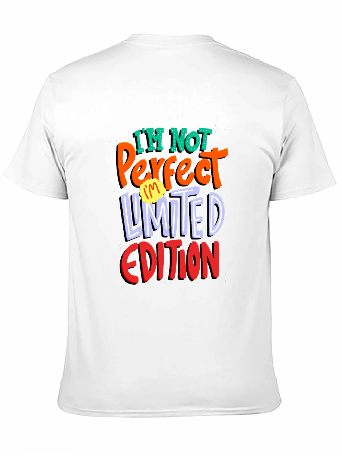 Im Not Perfect Limited Edition Black T-Shirt
