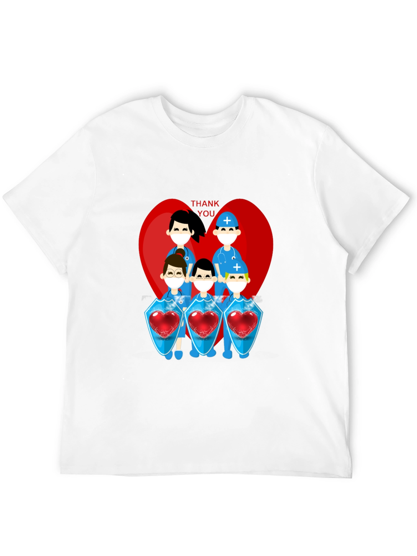 Thank You Heroes Graphic Tee