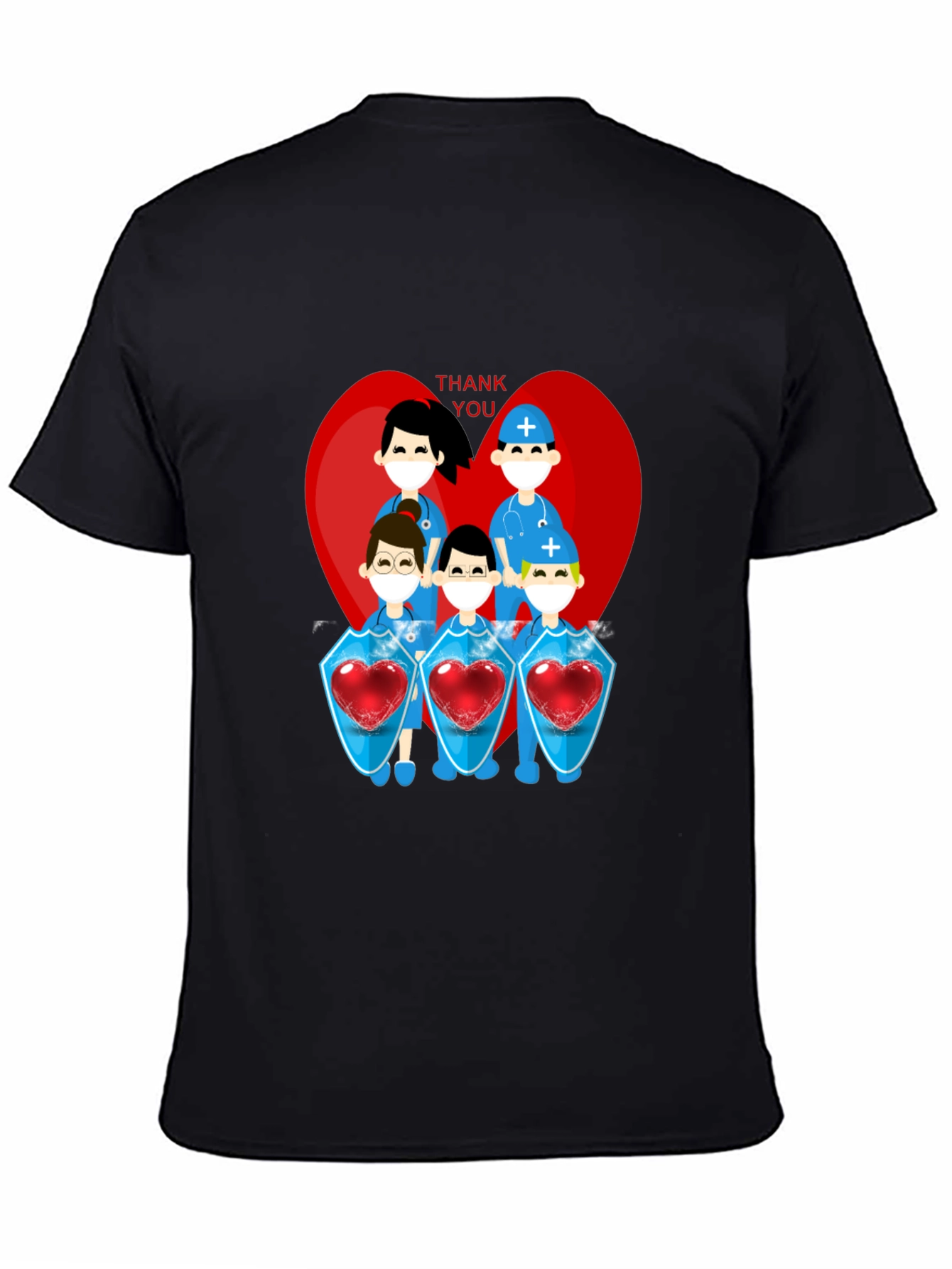 Thank You Heroes Graphic Tee