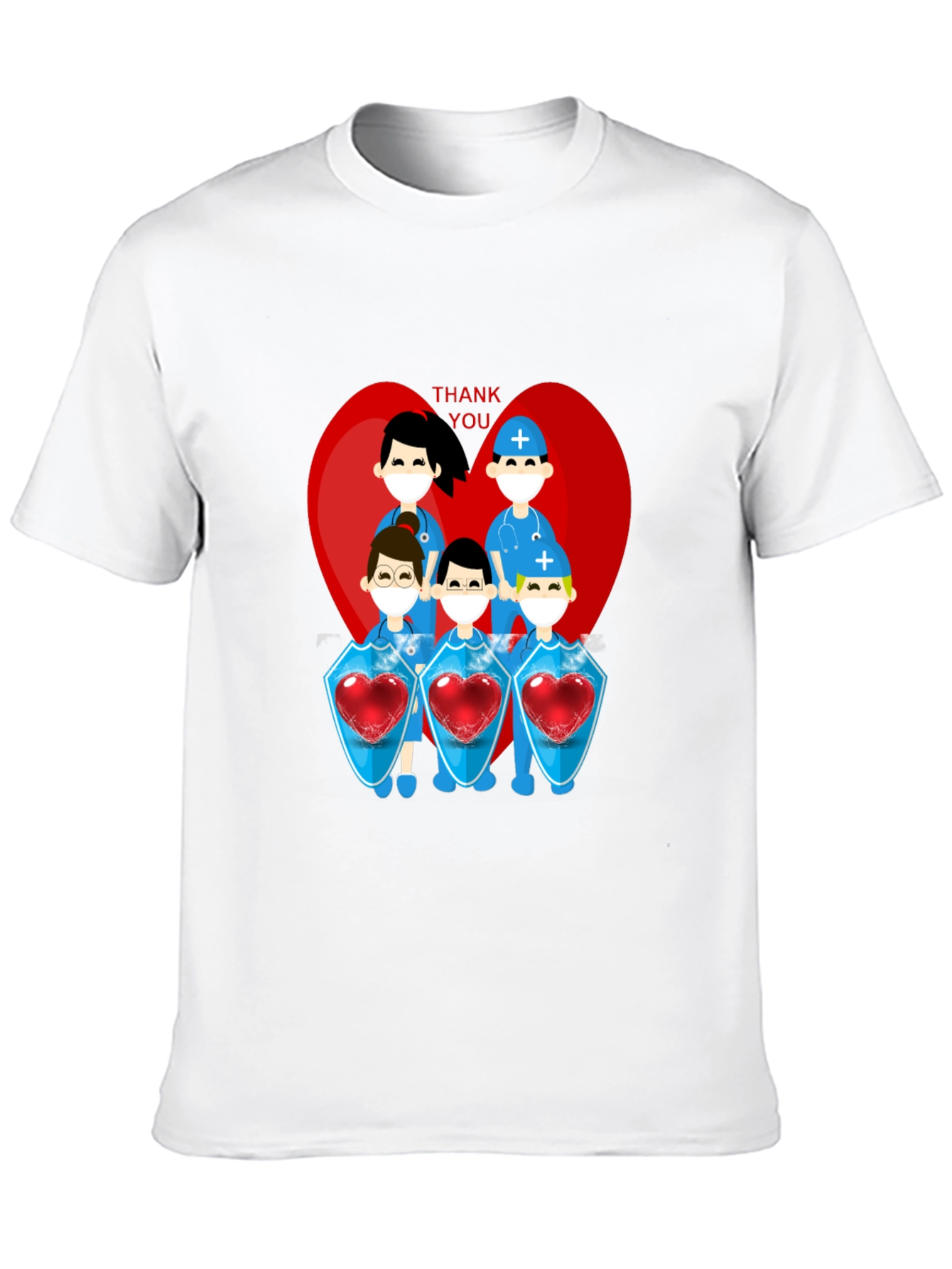 Thank You Heroes Graphic Tee