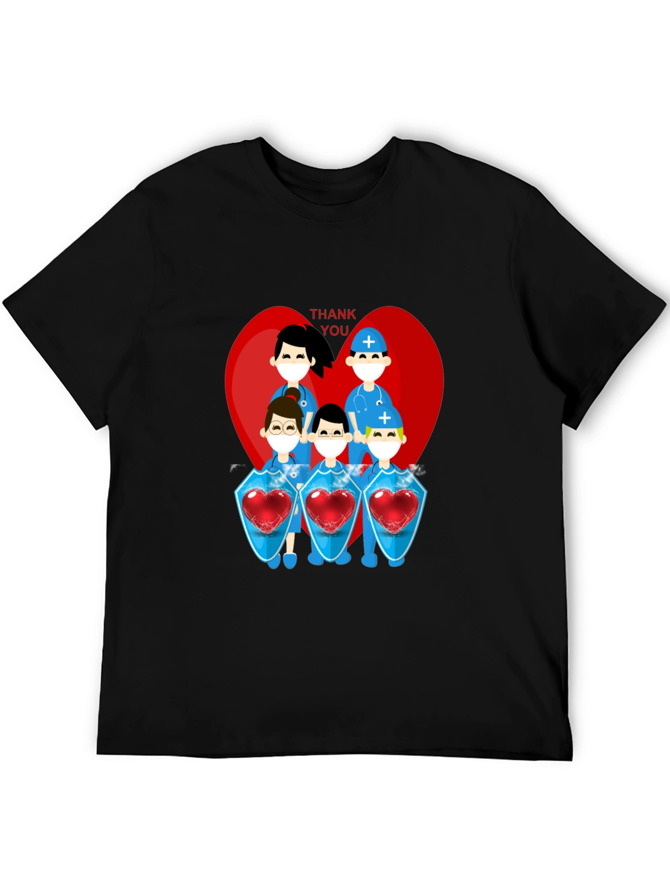 Thank You Heroes Graphic Tee
