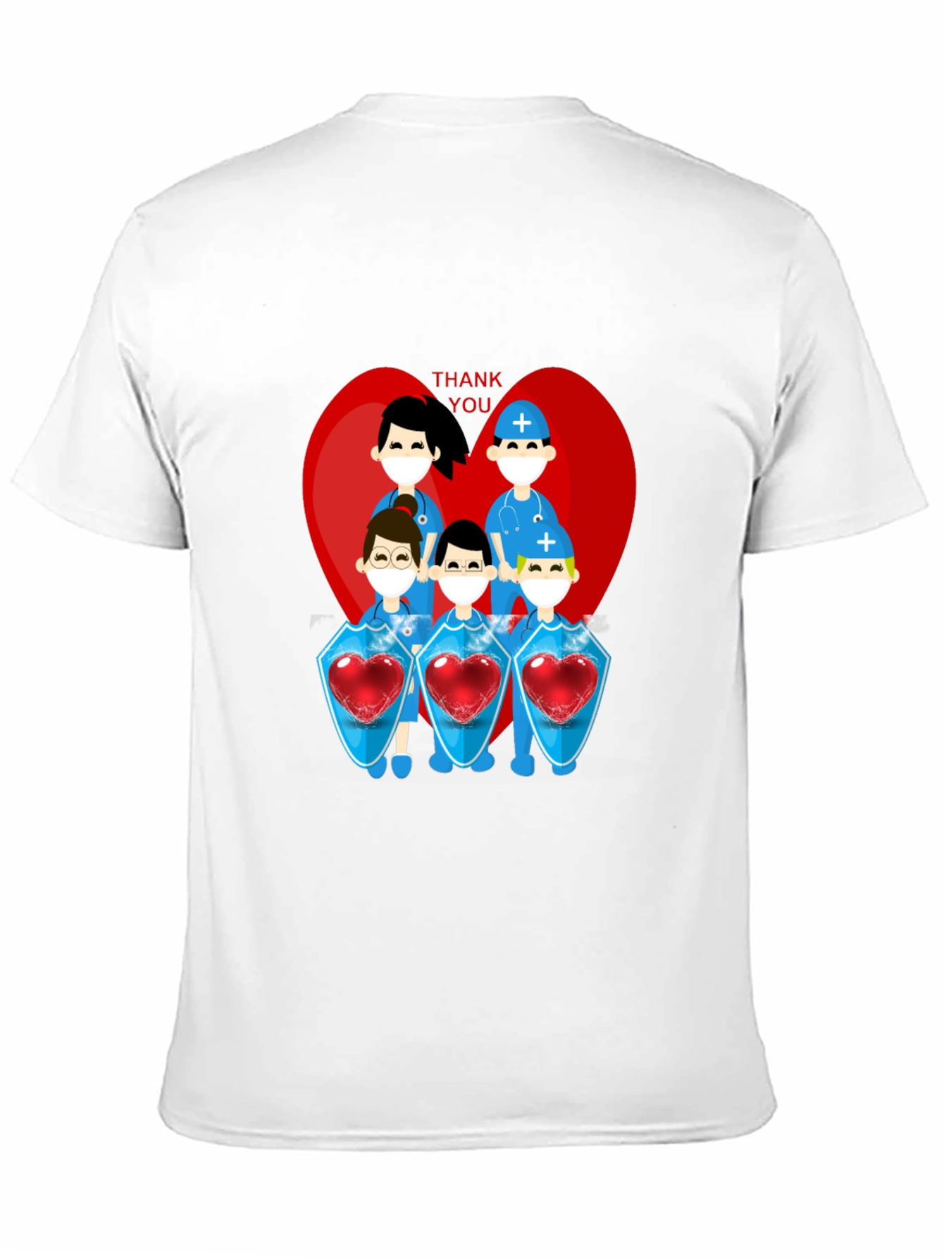 Thank You Heroes Graphic Tee