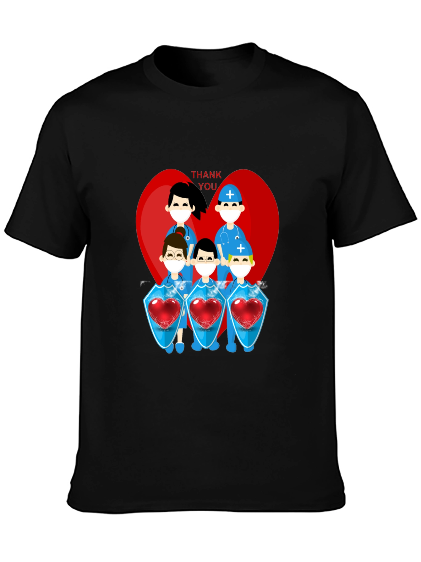 Thank You Heroes Graphic Tee