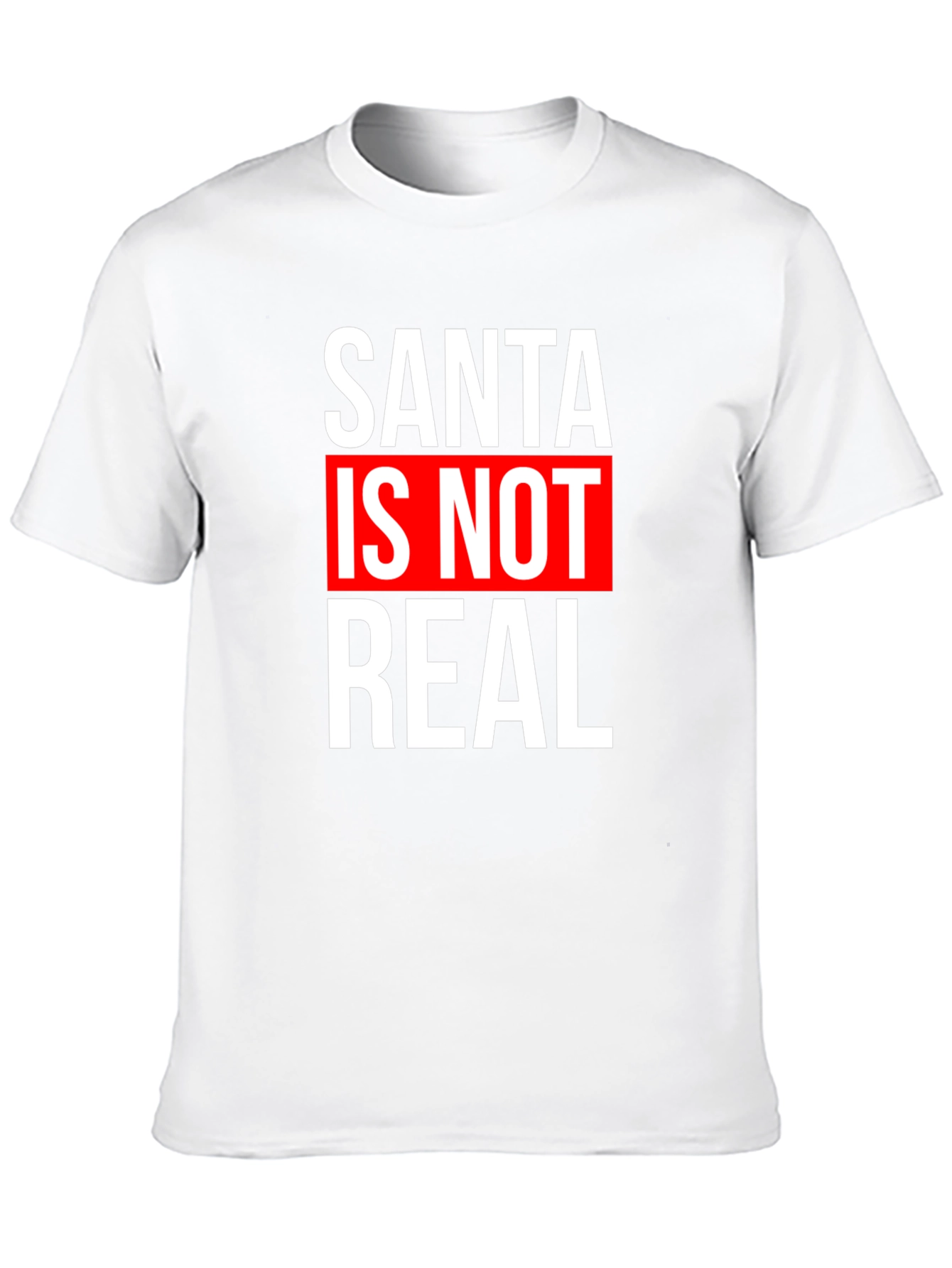 Santa is Not Real Graphic Tee
