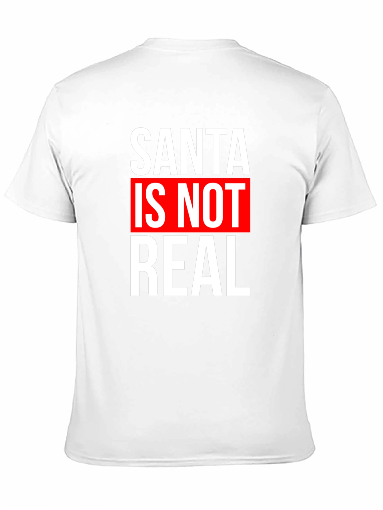 Santa is Not Real Graphic Tee