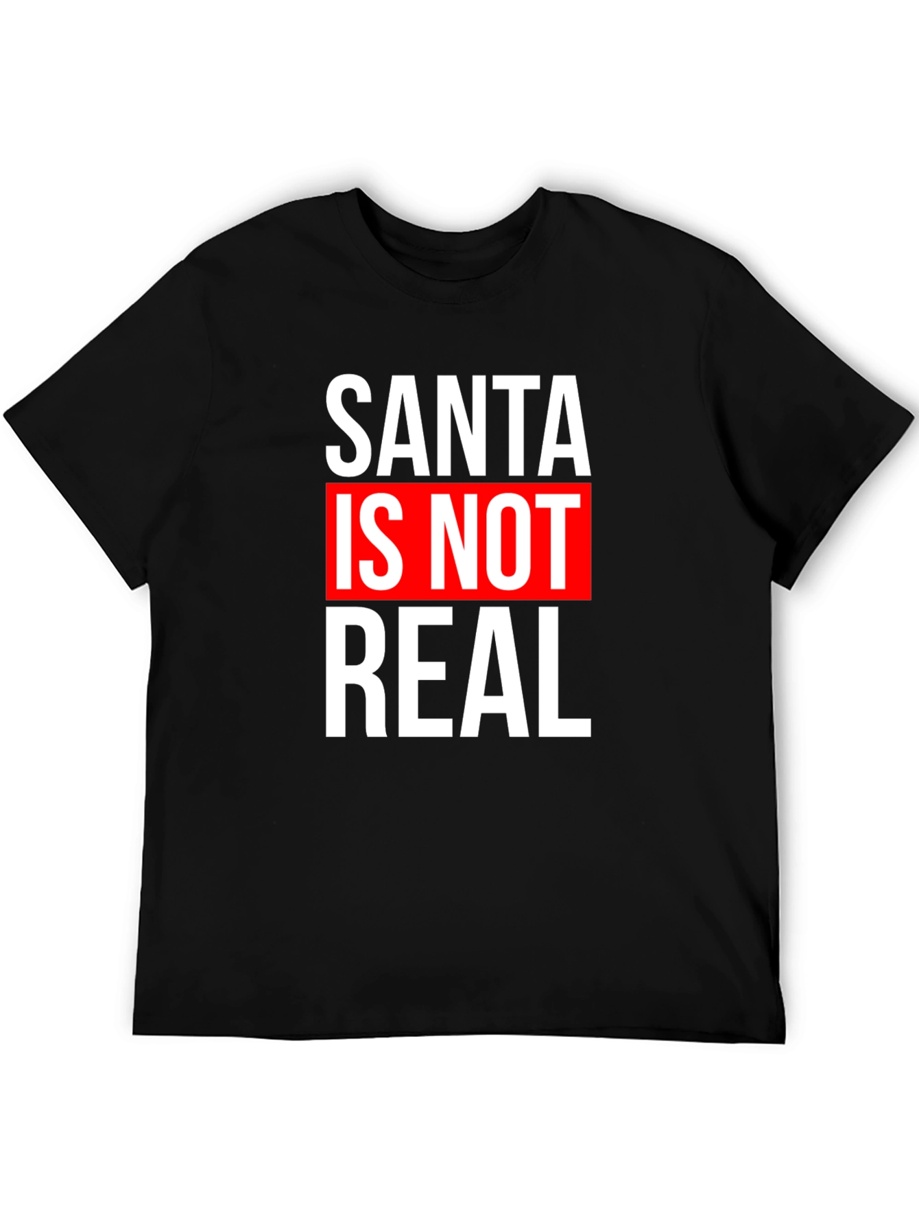 Santa is Not Real Graphic Tee