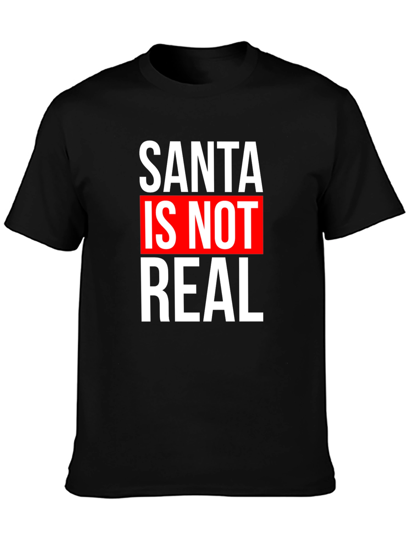 Santa is Not Real Graphic Tee