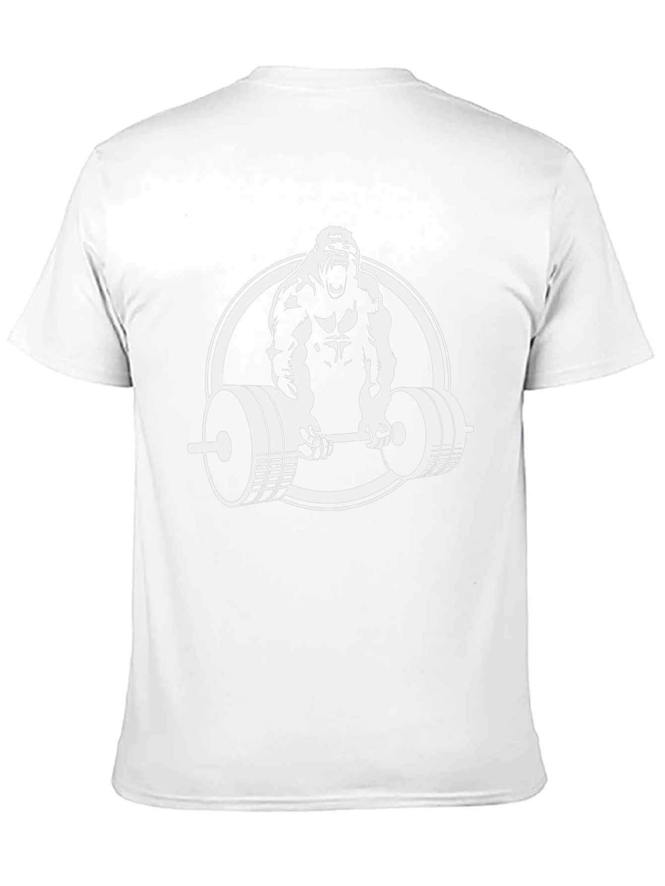 Gorilla Barbell T-Shirt - Black Gym Tee