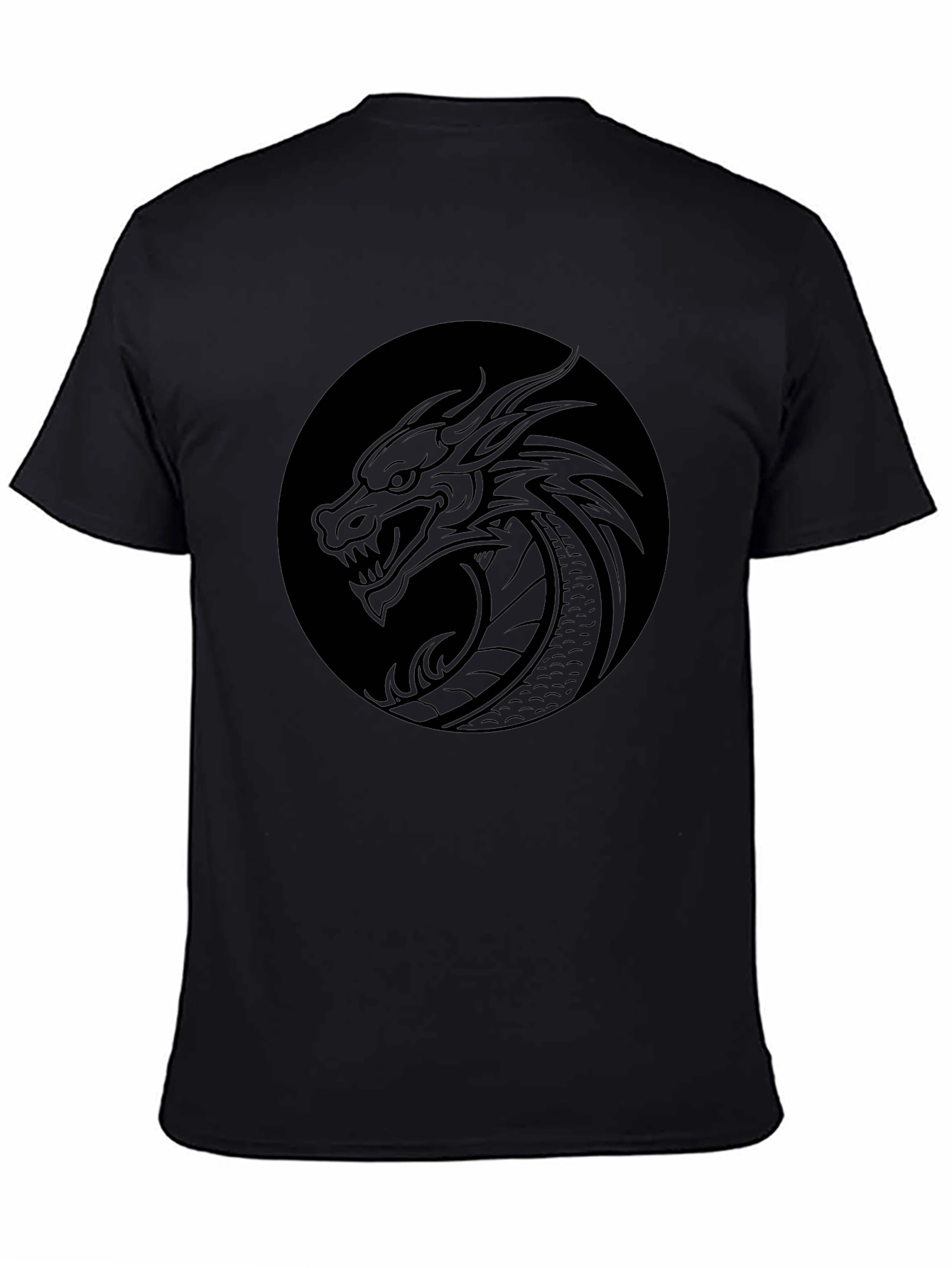 Dragon Circle Tee - Mens Graphic T-Shirt