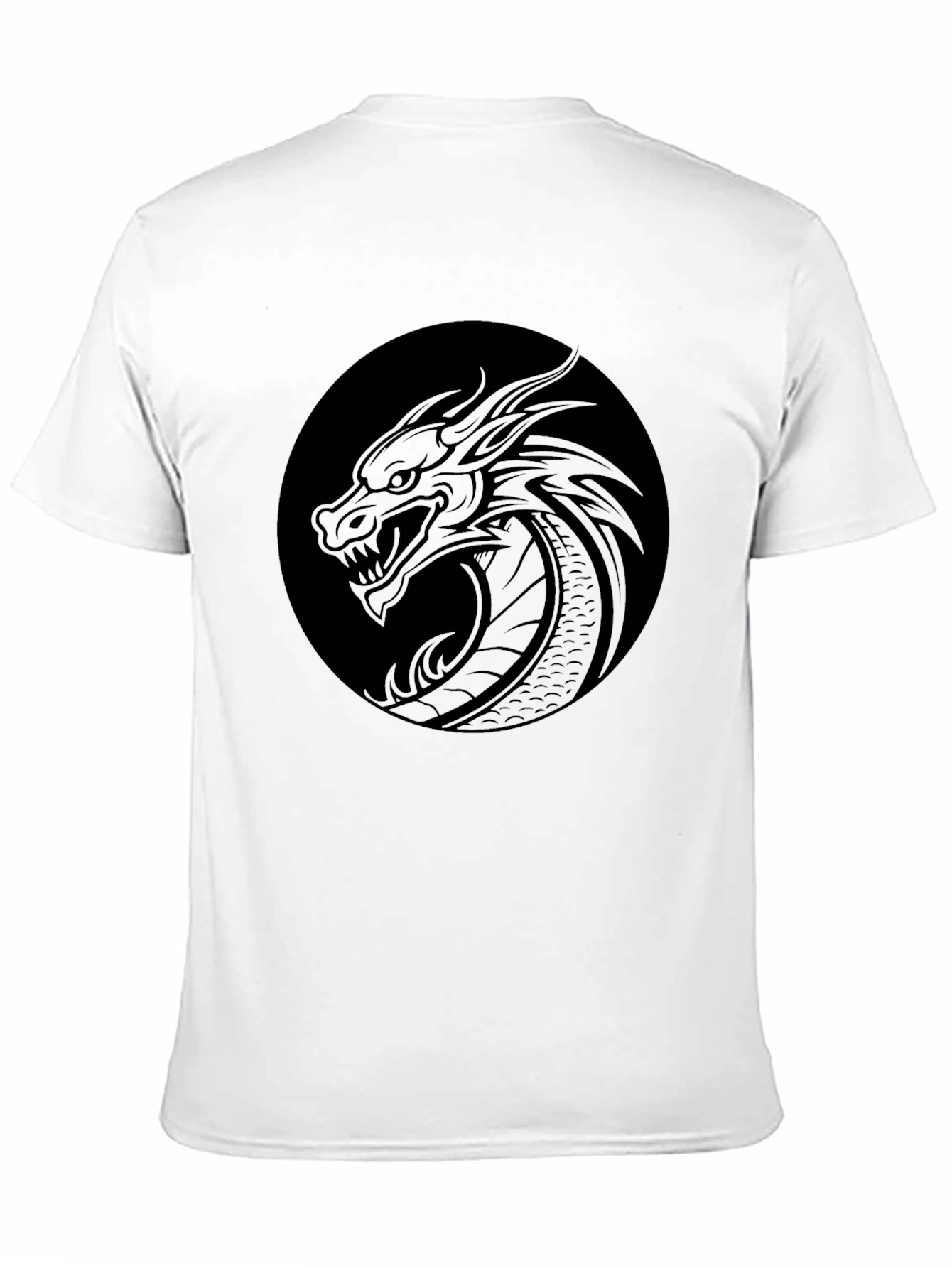 Dragon Circle Tee - Mens Graphic T-Shirt