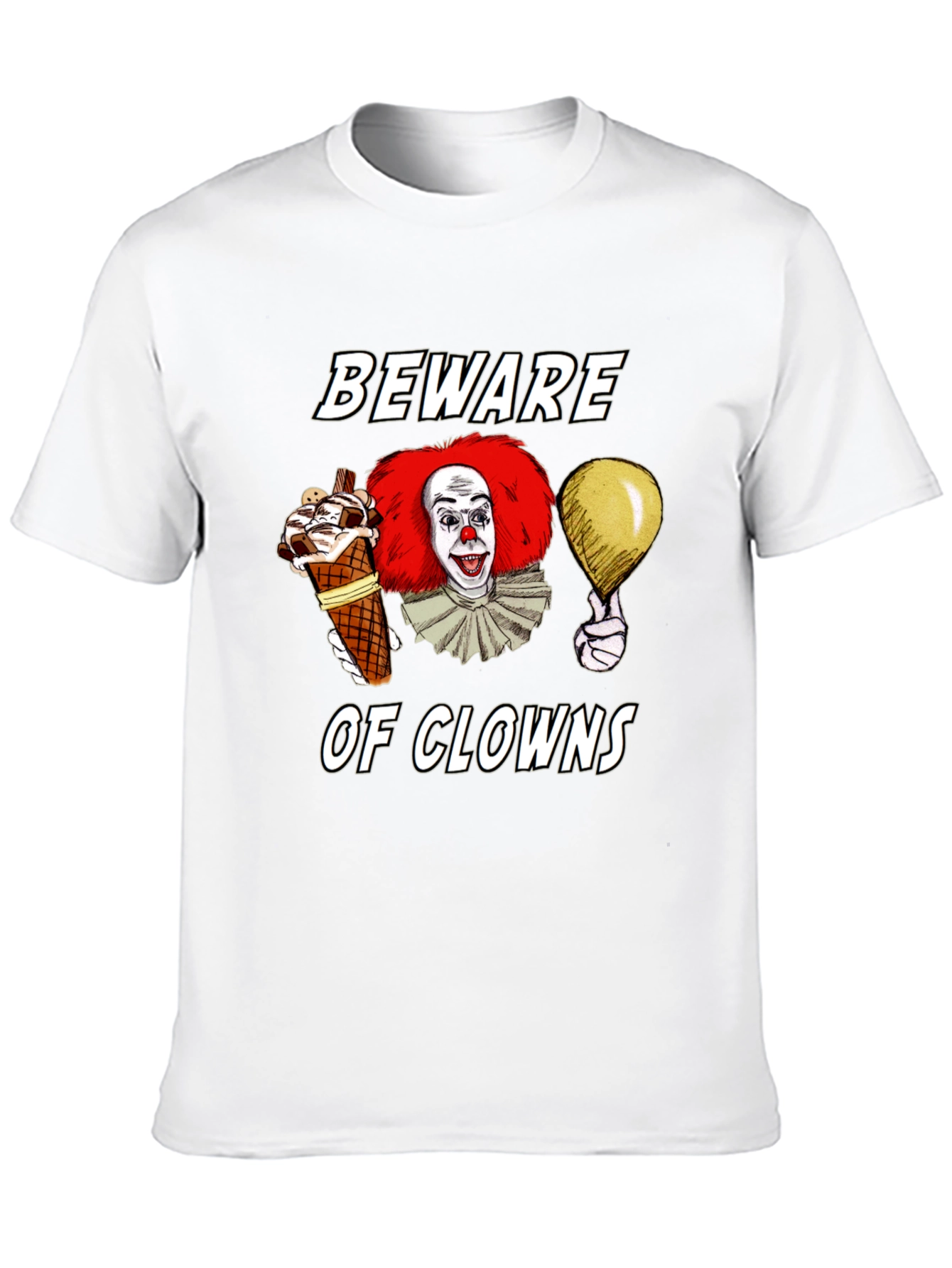 Beware of Clowns Graphic Tee