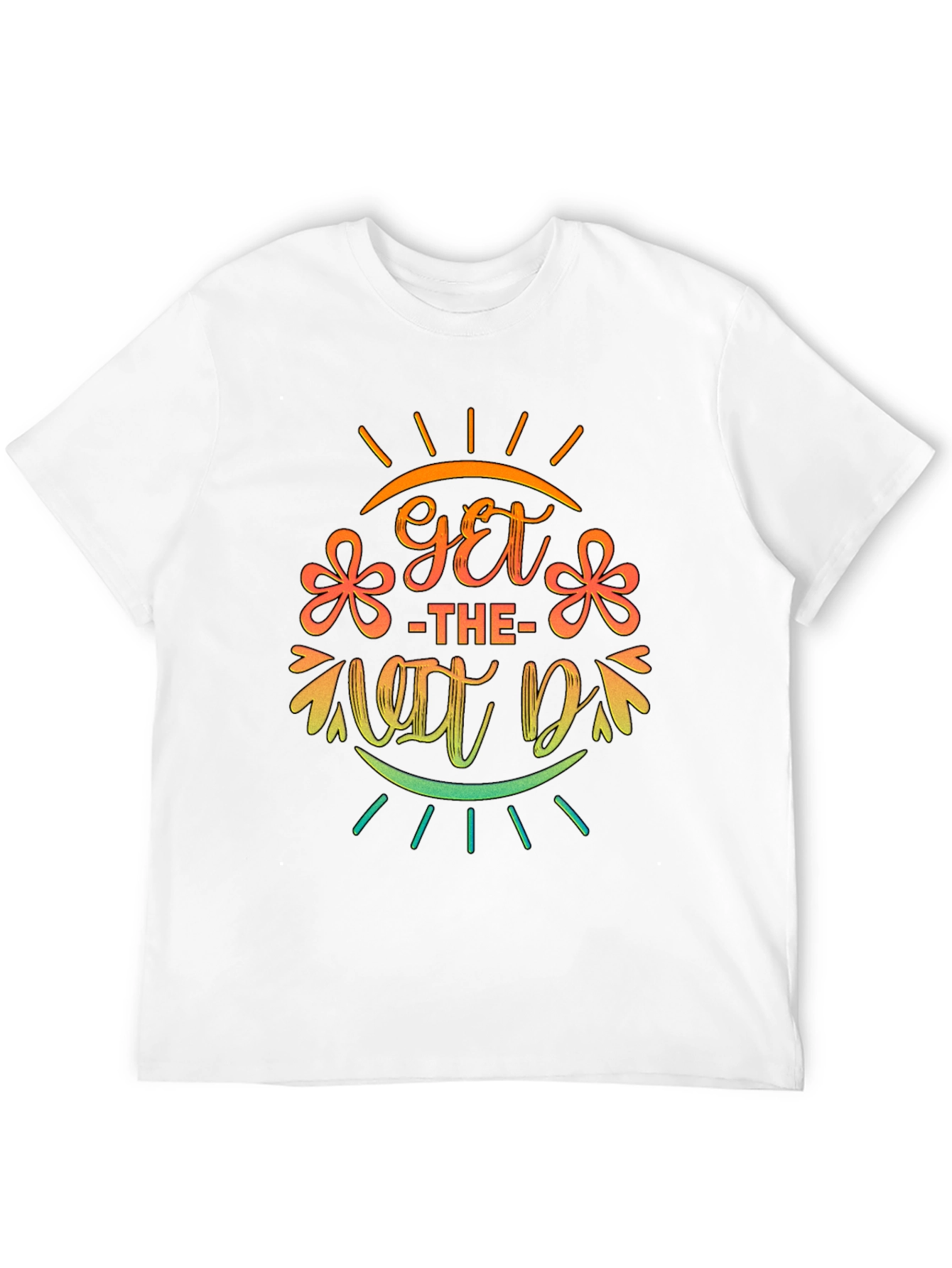 Get the Vibe On Black Graphic T-Shirt