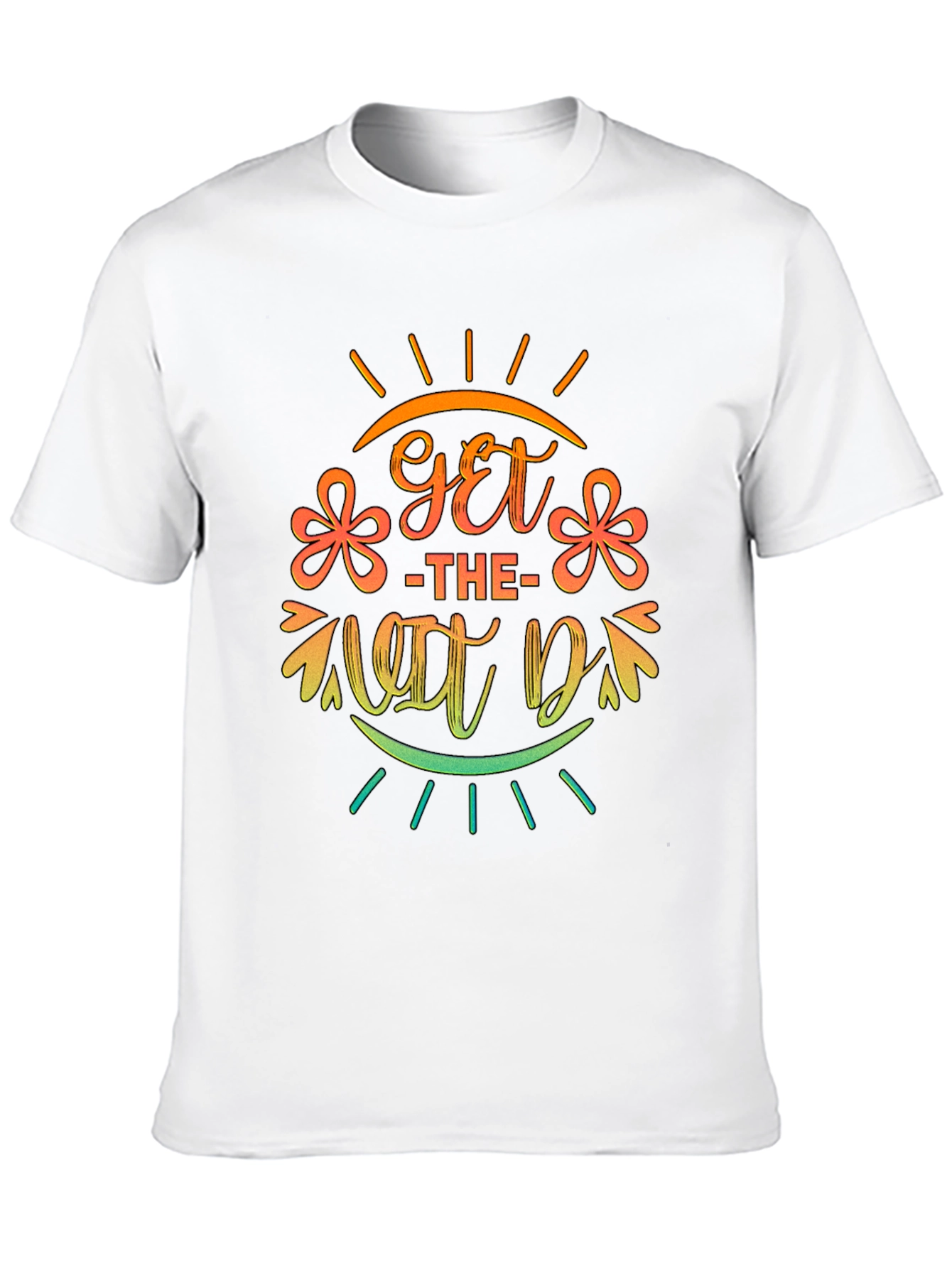 Get the Vibe On Black Graphic T-Shirt