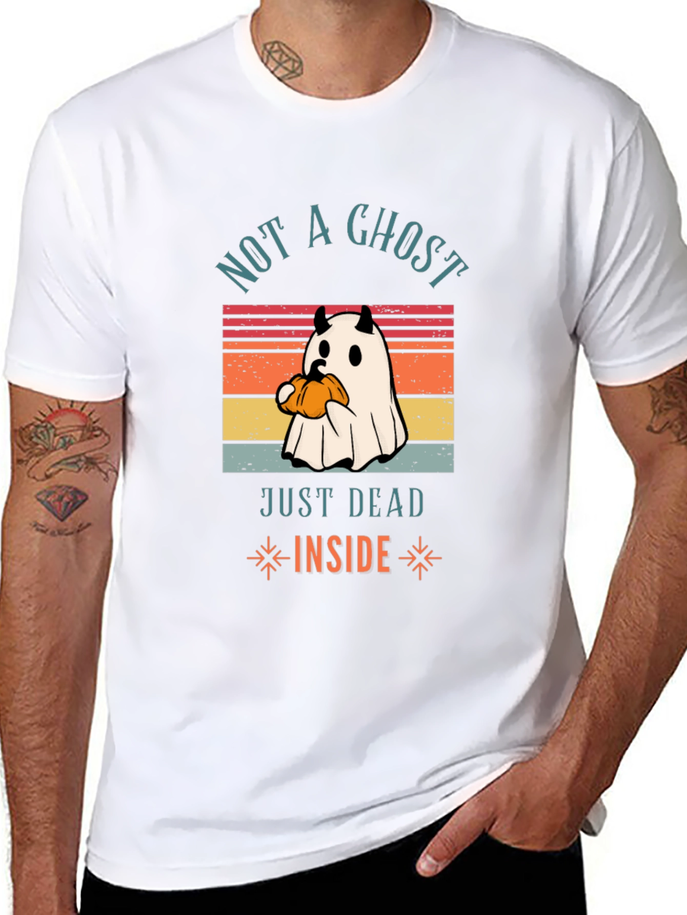 Not a Ghost Dead Inside Graphic Tee