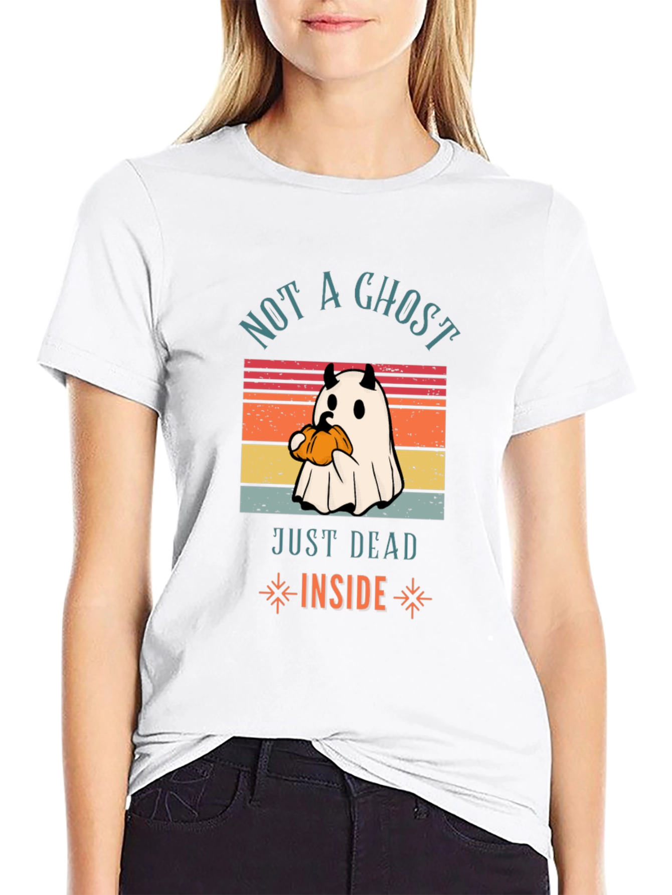 Not a Ghost Dead Inside Graphic Tee