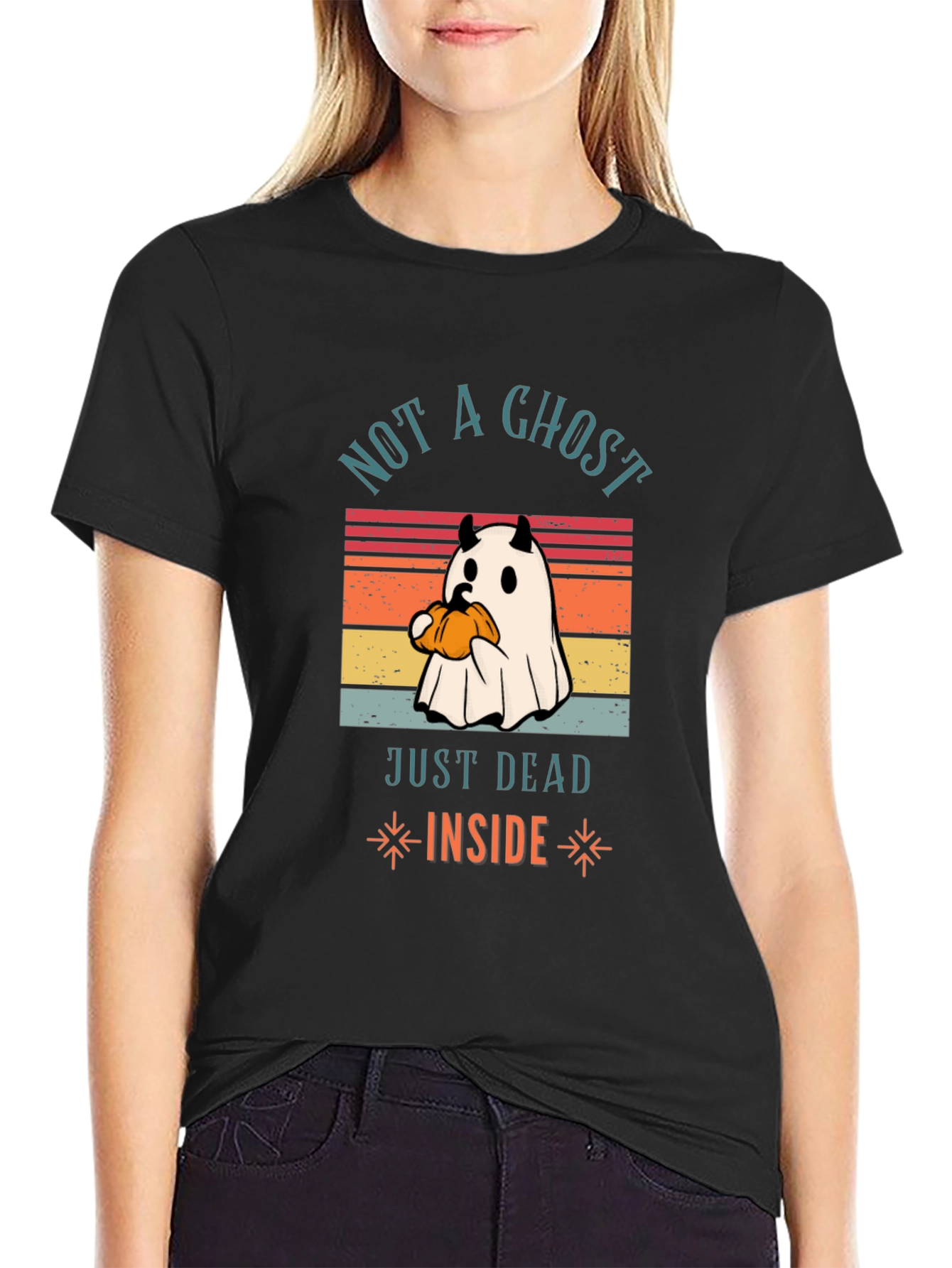 Not a Ghost Dead Inside Graphic Tee