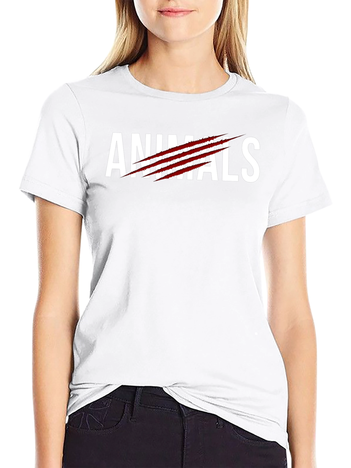 Animals Claw Mark T-Shirt - Bold Graphic Tee