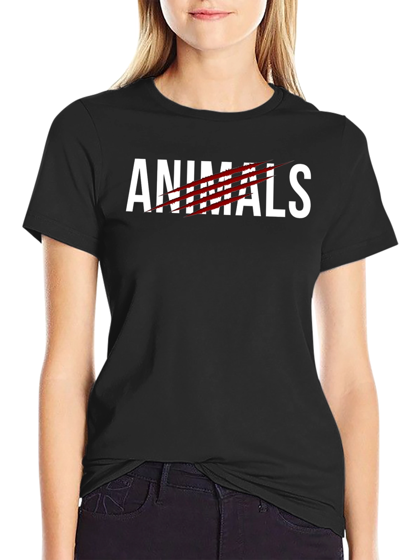 Animals Claw Mark T-Shirt - Bold Graphic Tee