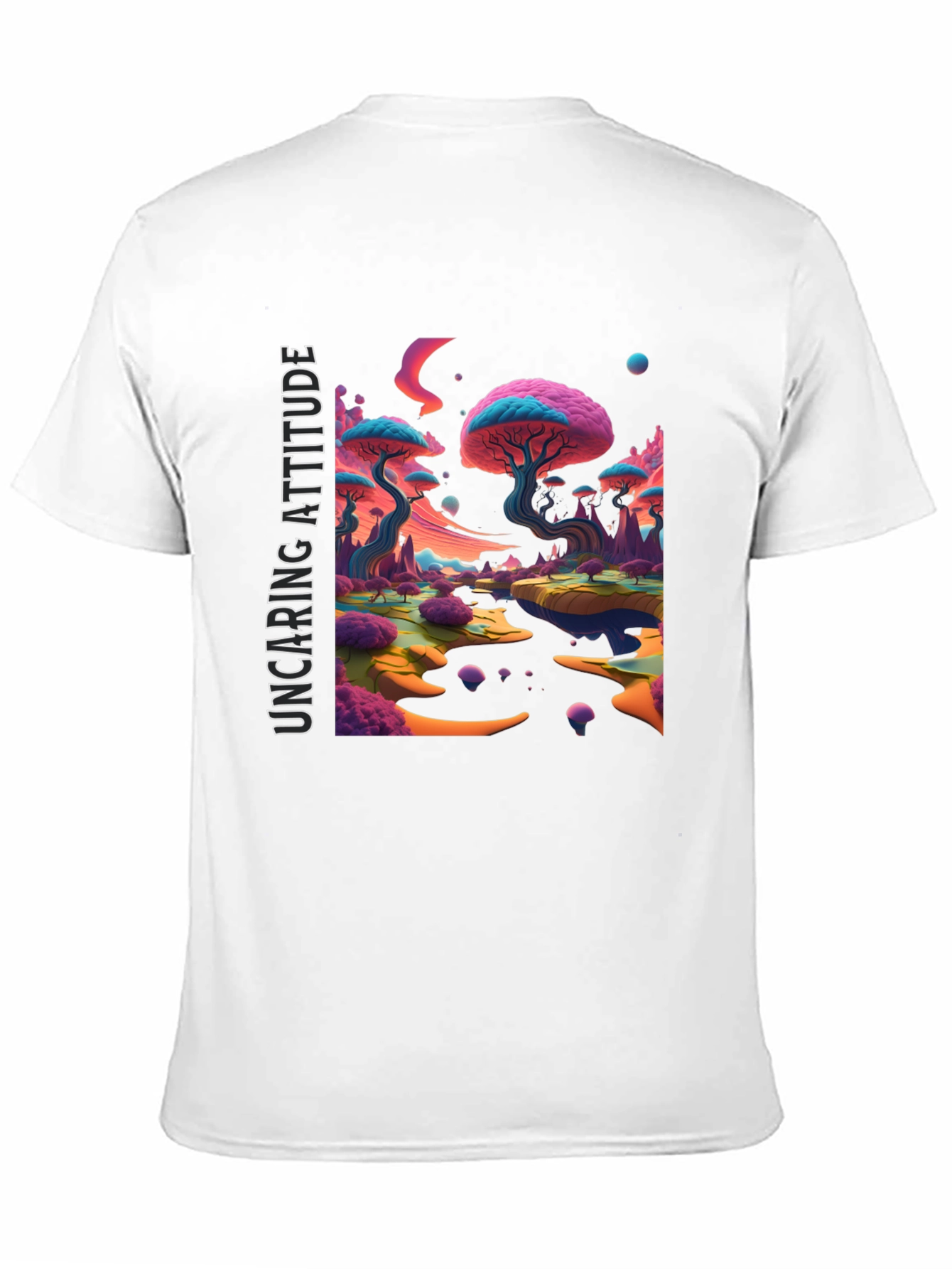 Uncaring Attitude Graphic Tee
