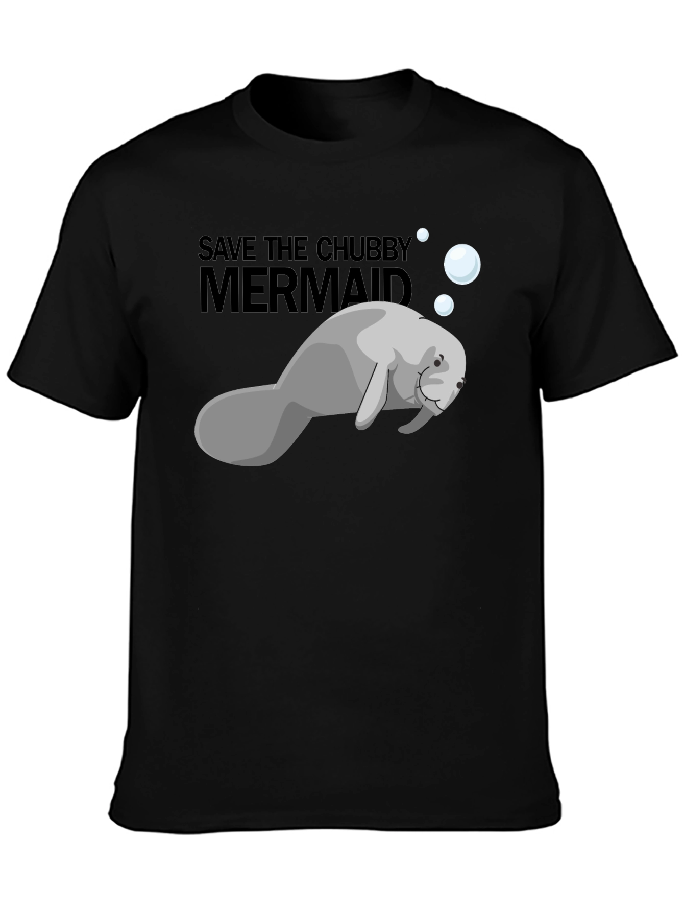 Save the Chubby Mermaid T-Shirt