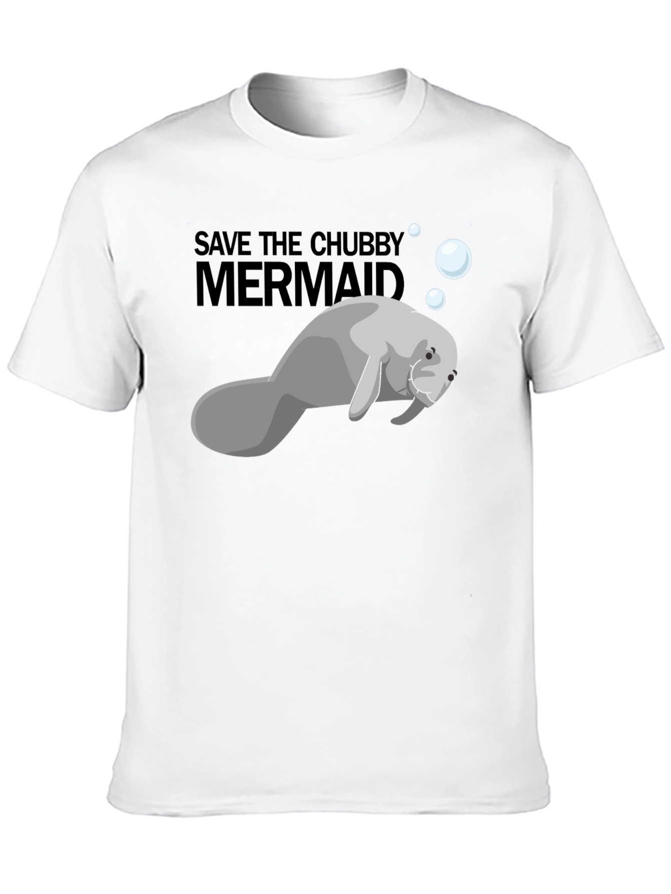 Save the Chubby Mermaid T-Shirt