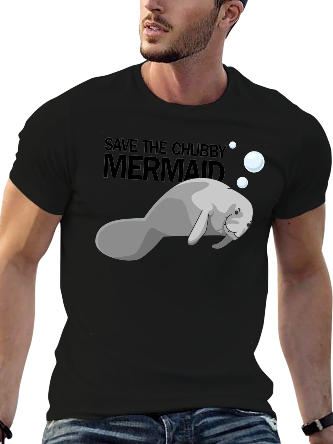 Save the Chubby Mermaid T-Shirt