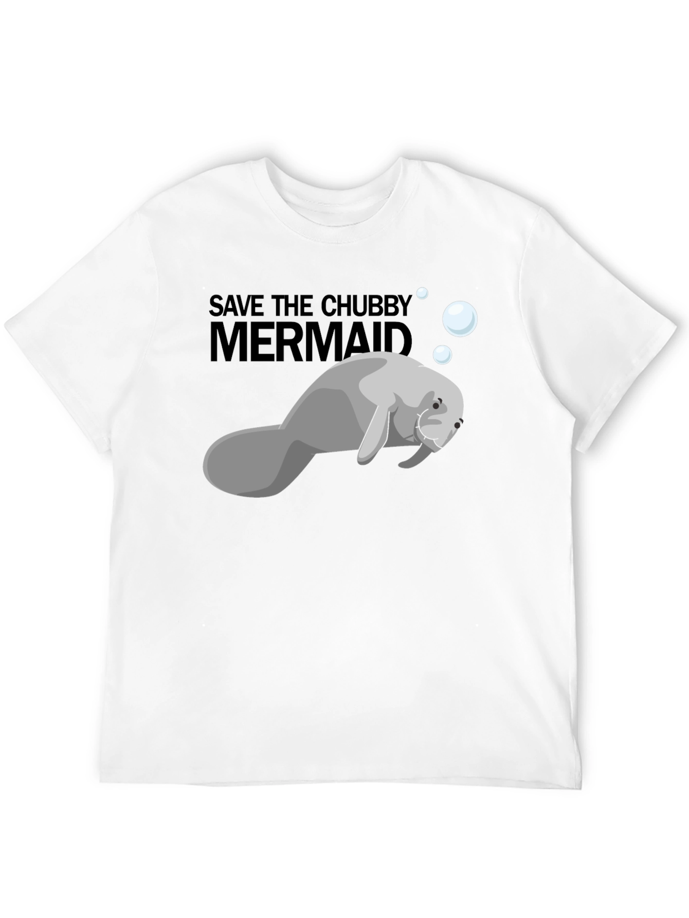 Save the Chubby Mermaid T-Shirt