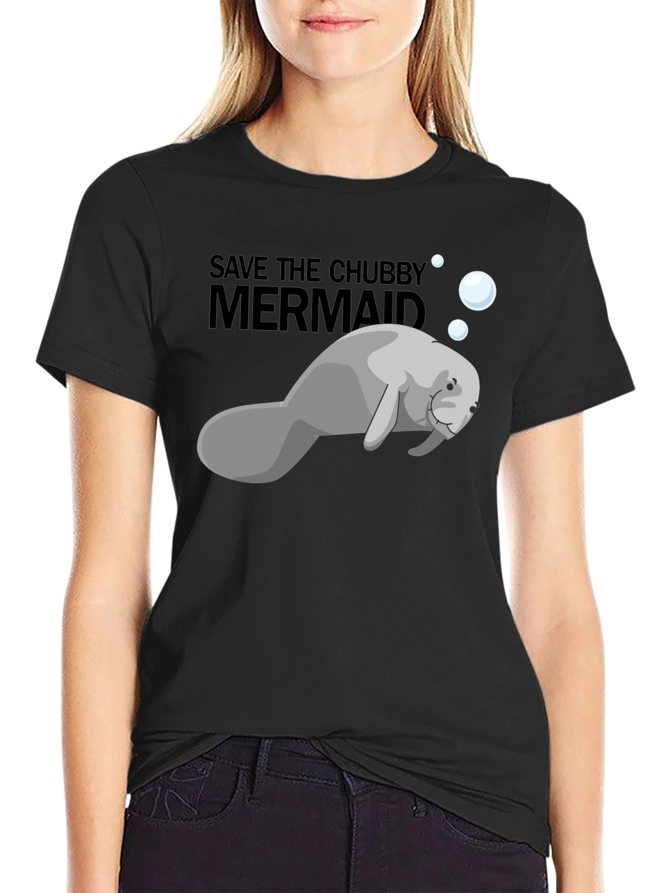 Save the Chubby Mermaid T-Shirt