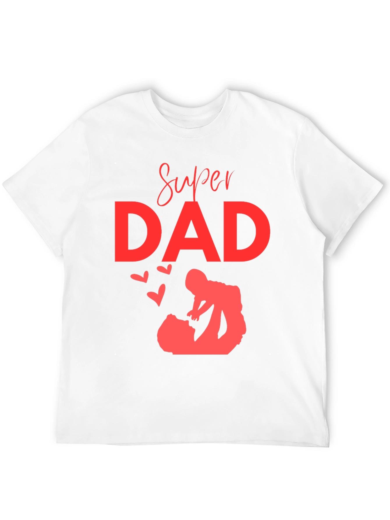 Super Dad Graphic T-Shirt - Black