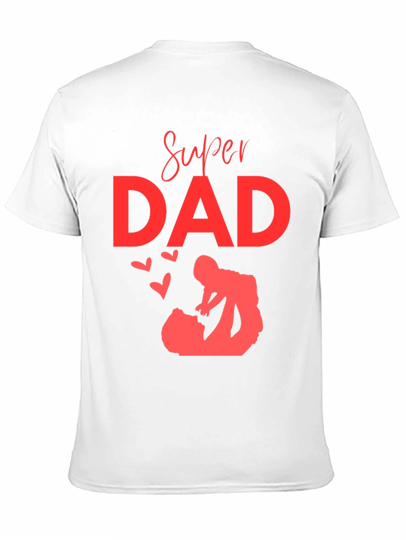 Super Dad Graphic T-Shirt - Black