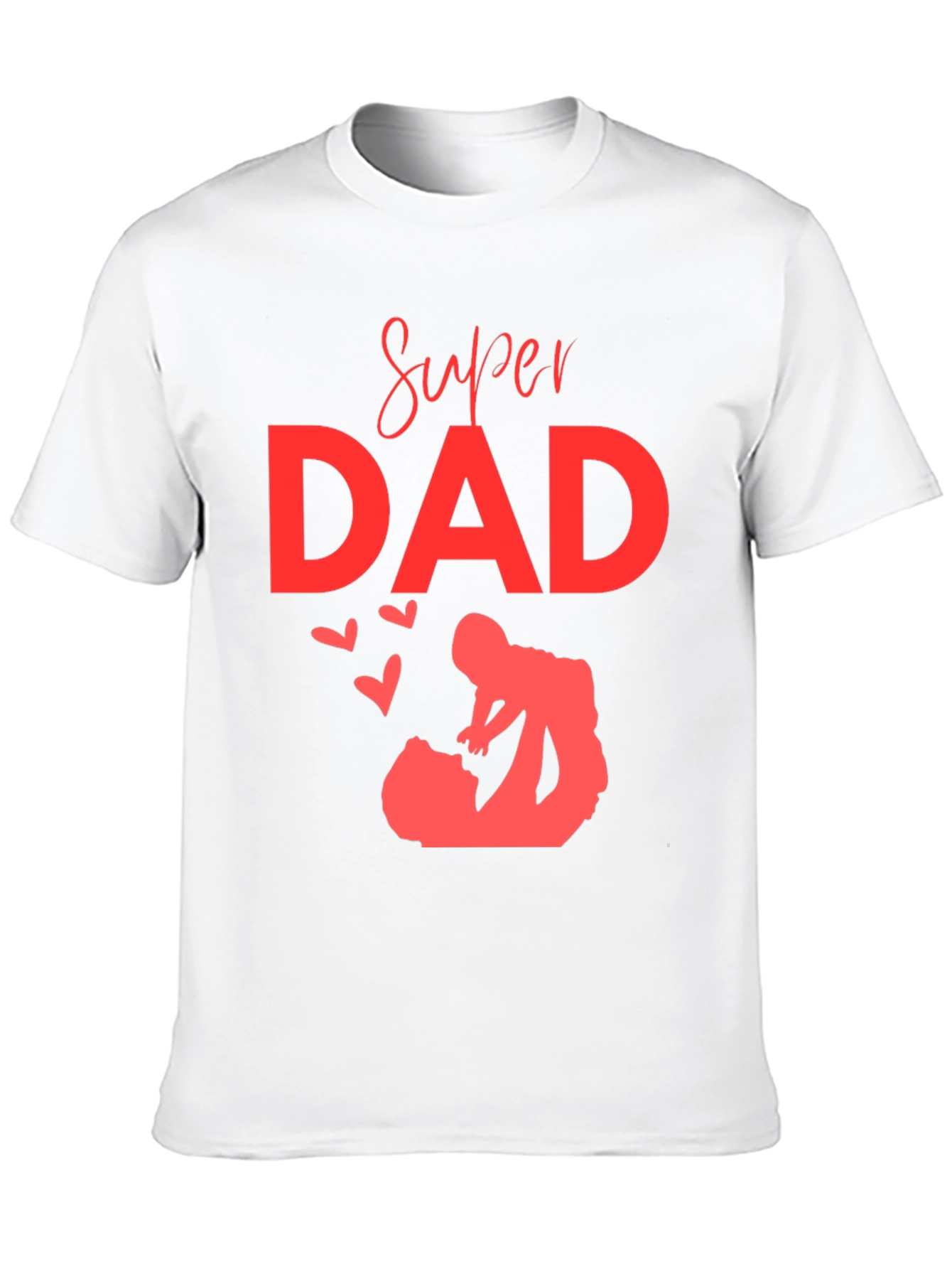Super Dad Graphic T-Shirt - Black