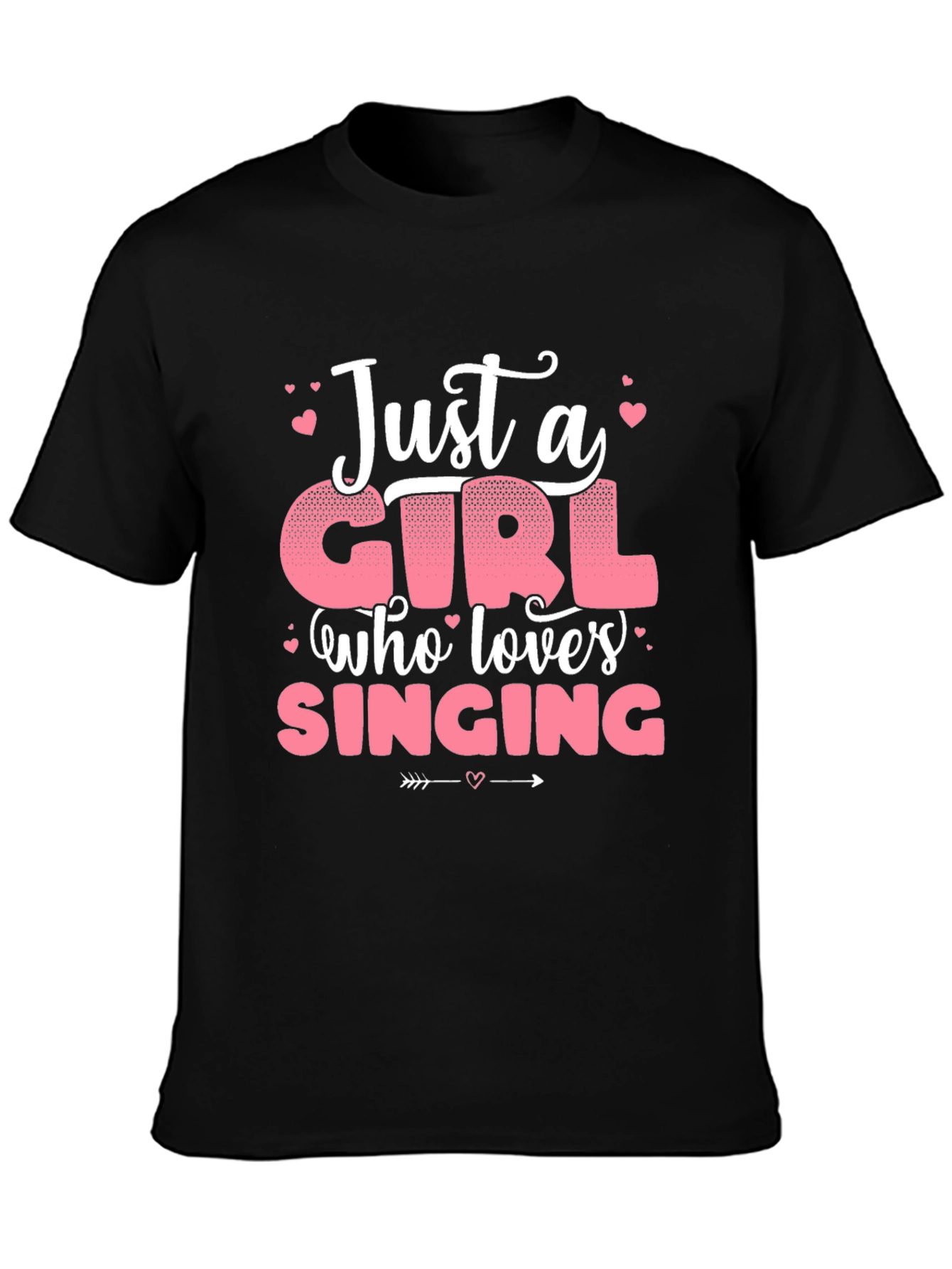 Just a Girl Who Loves Singing T-Shirt
