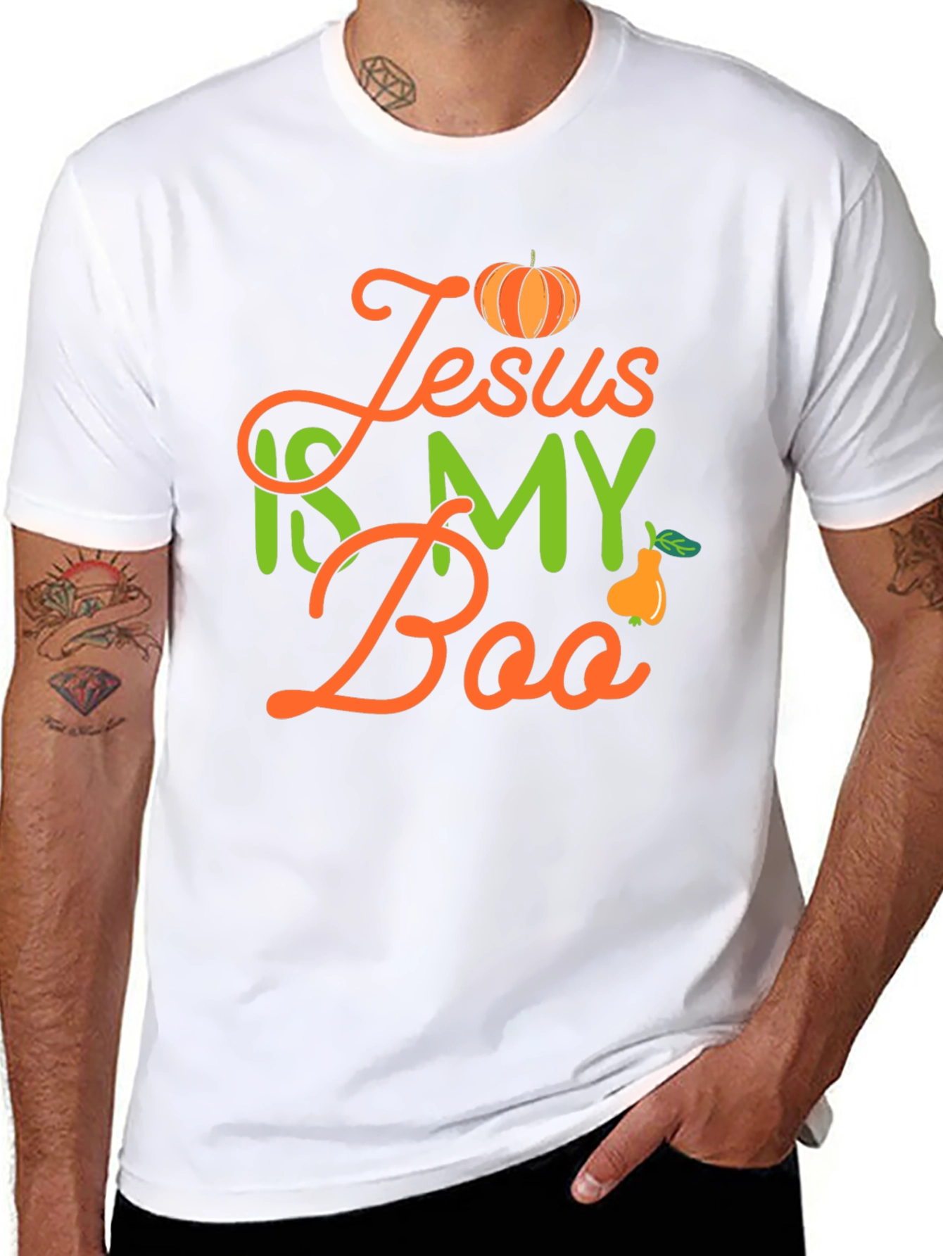 Jesus Is My Boo T-Shirt - Halloween Christian Tee