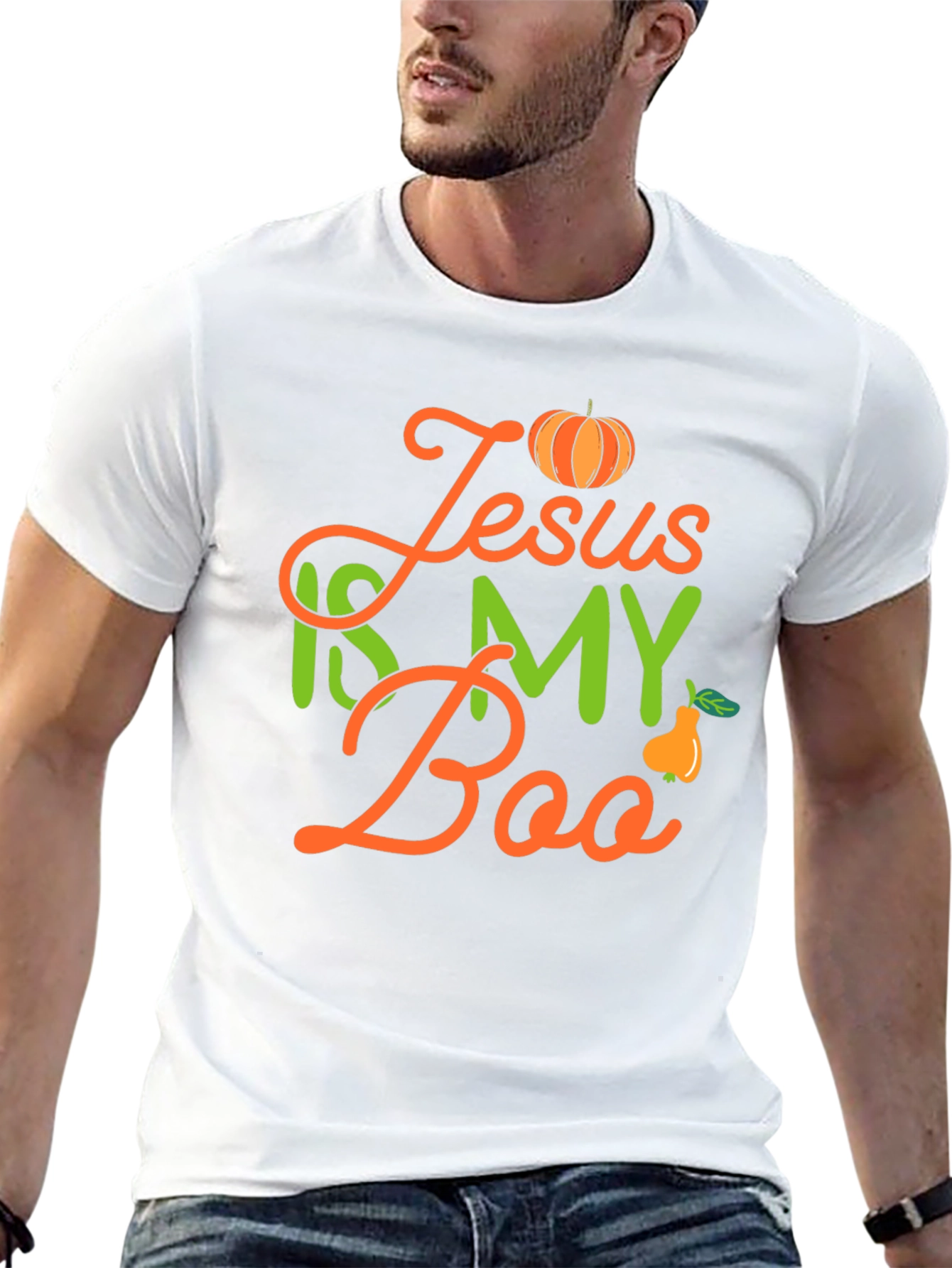 Jesus Is My Boo T-Shirt - Halloween Christian Tee