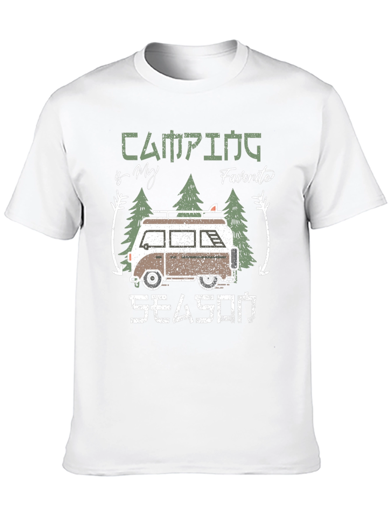 Camping is My Favorite Season Graphic T-Shirt