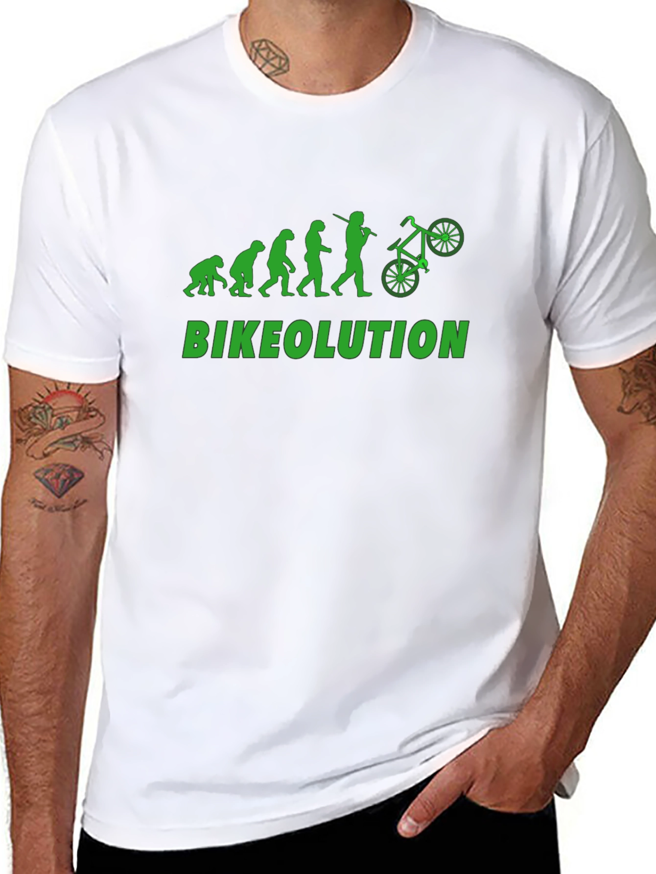 Bikeolution Evolution Black T-Shirt