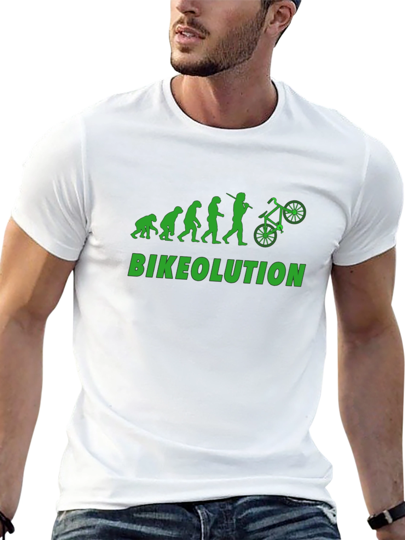 Bikeolution Evolution Black T-Shirt
