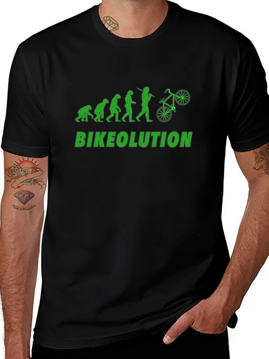 Bikeolution Evolution Black T-Shirt
