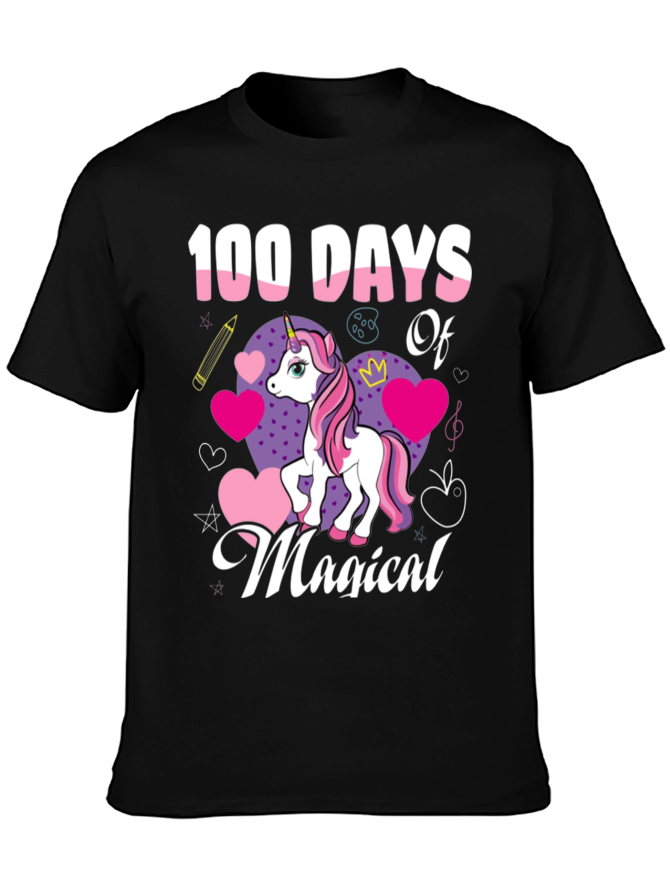 100 Days of Magical Unicorn T-Shirt
