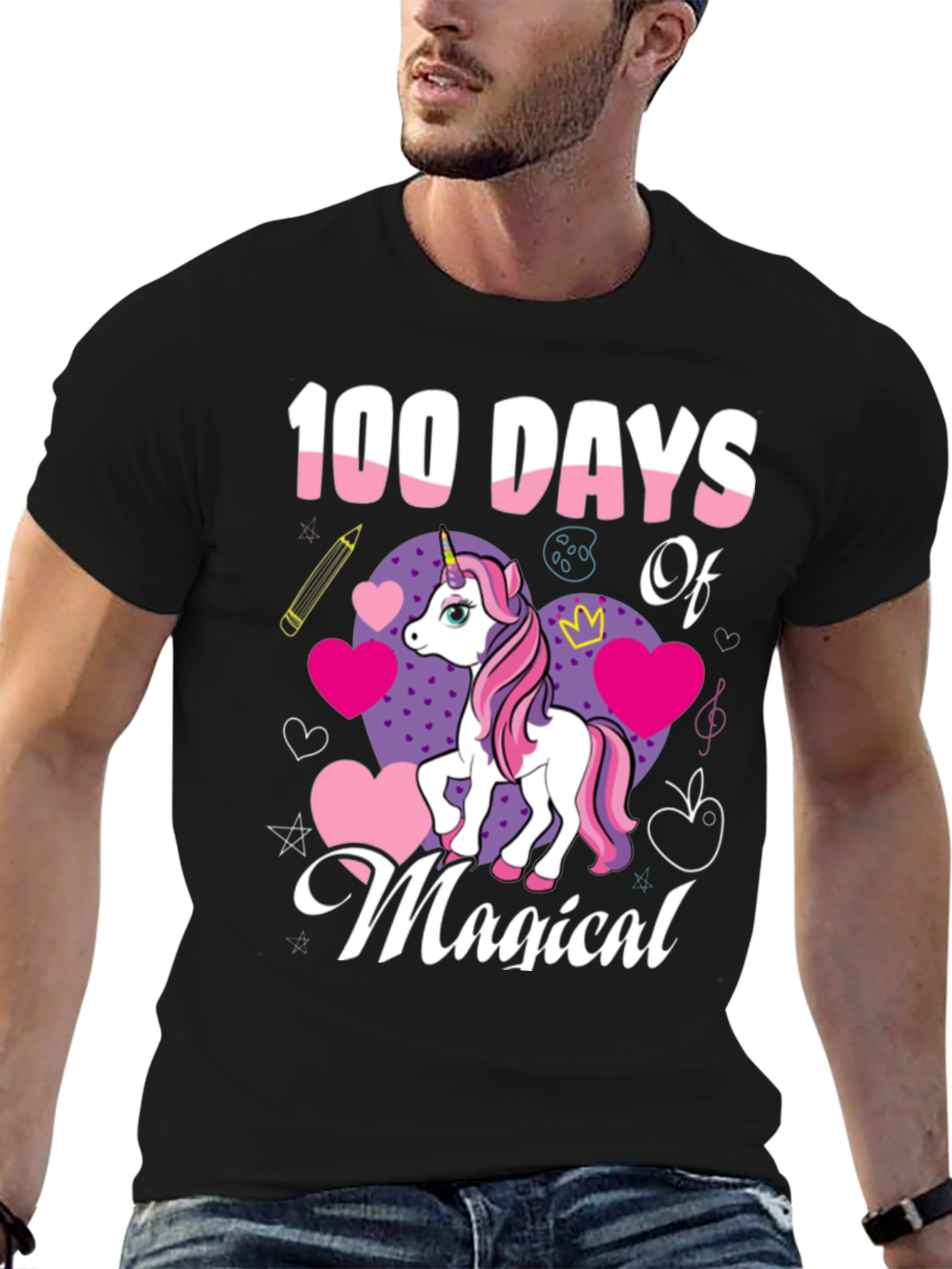 100 Days of Magical Unicorn T-Shirt