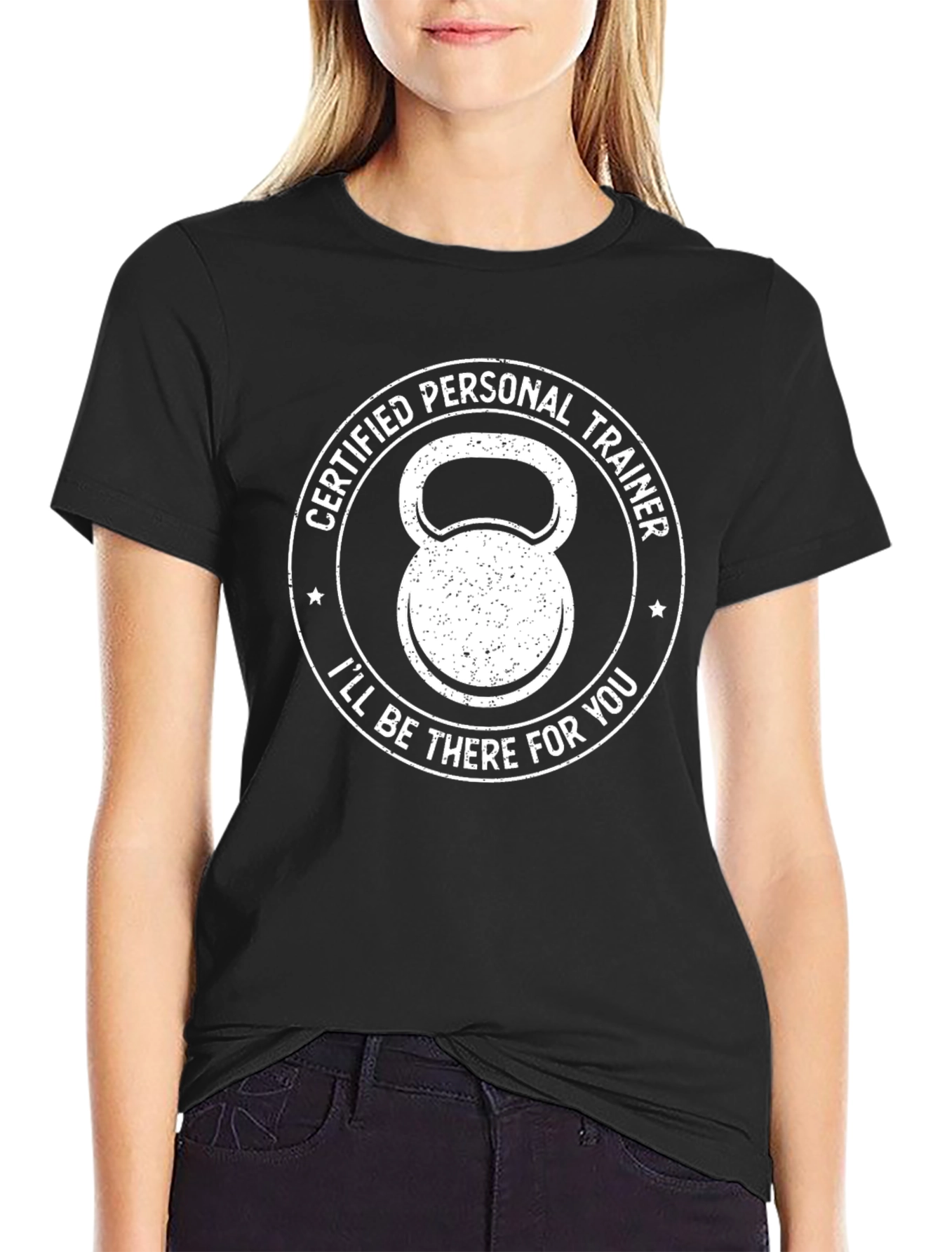 Certified Personal Trainer Kettlebell Graphic T-Shirt