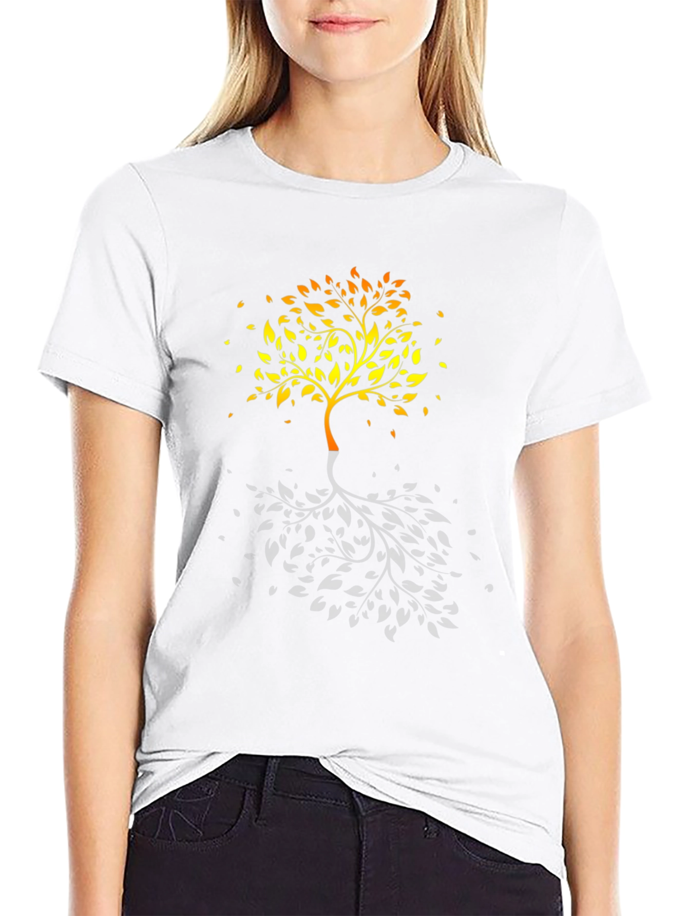 Tree of Life Mens Black Graphic Tee