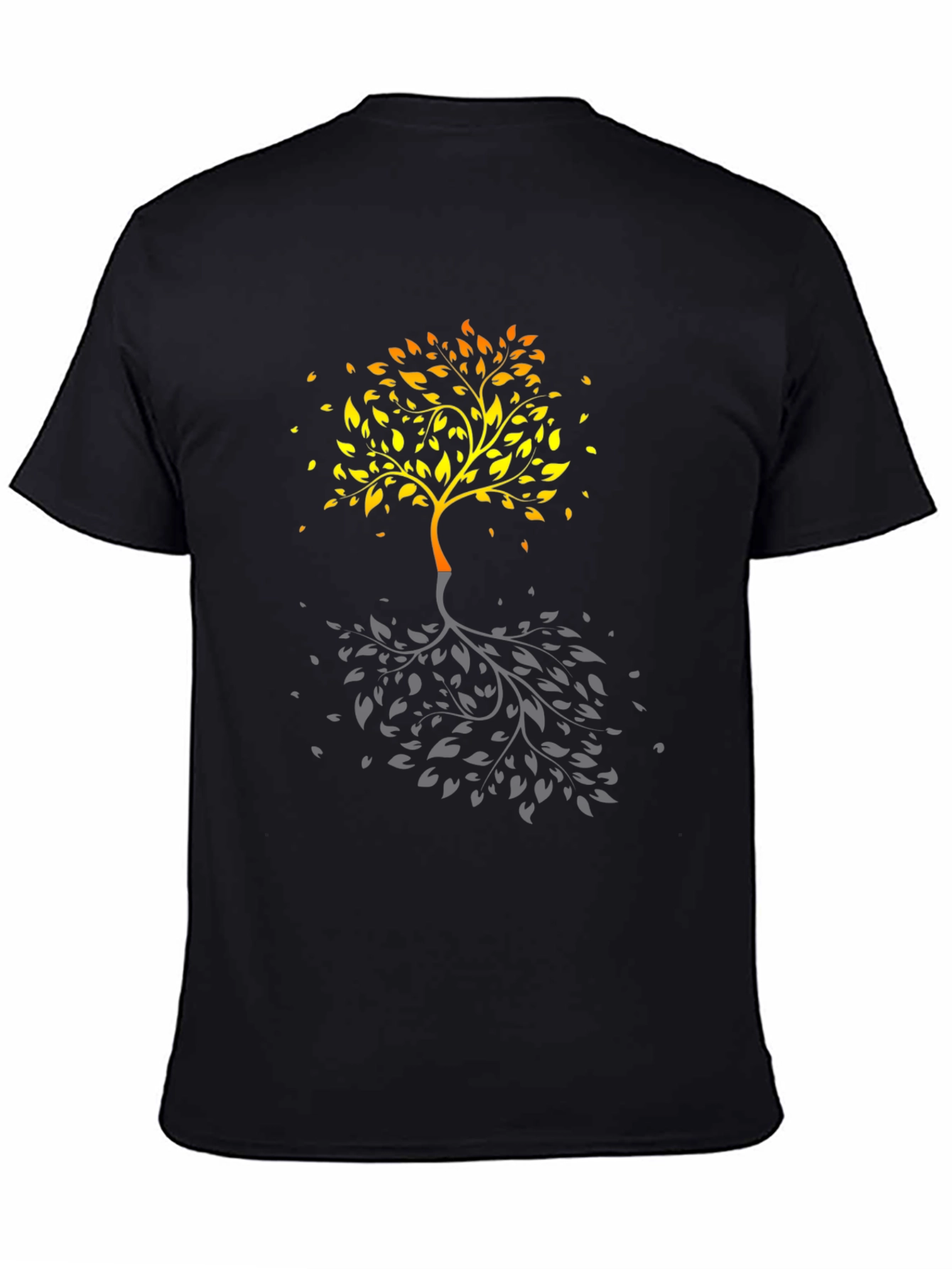 Tree of Life Mens Black Graphic Tee