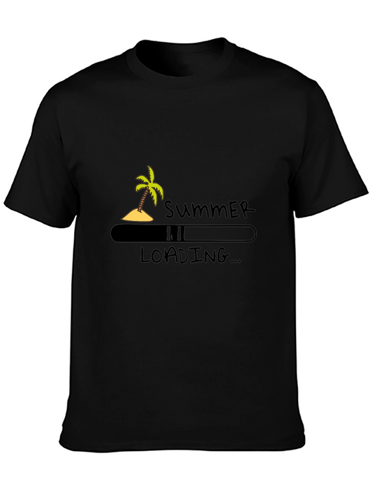 Summer Loading Mens Black T-Shirt
