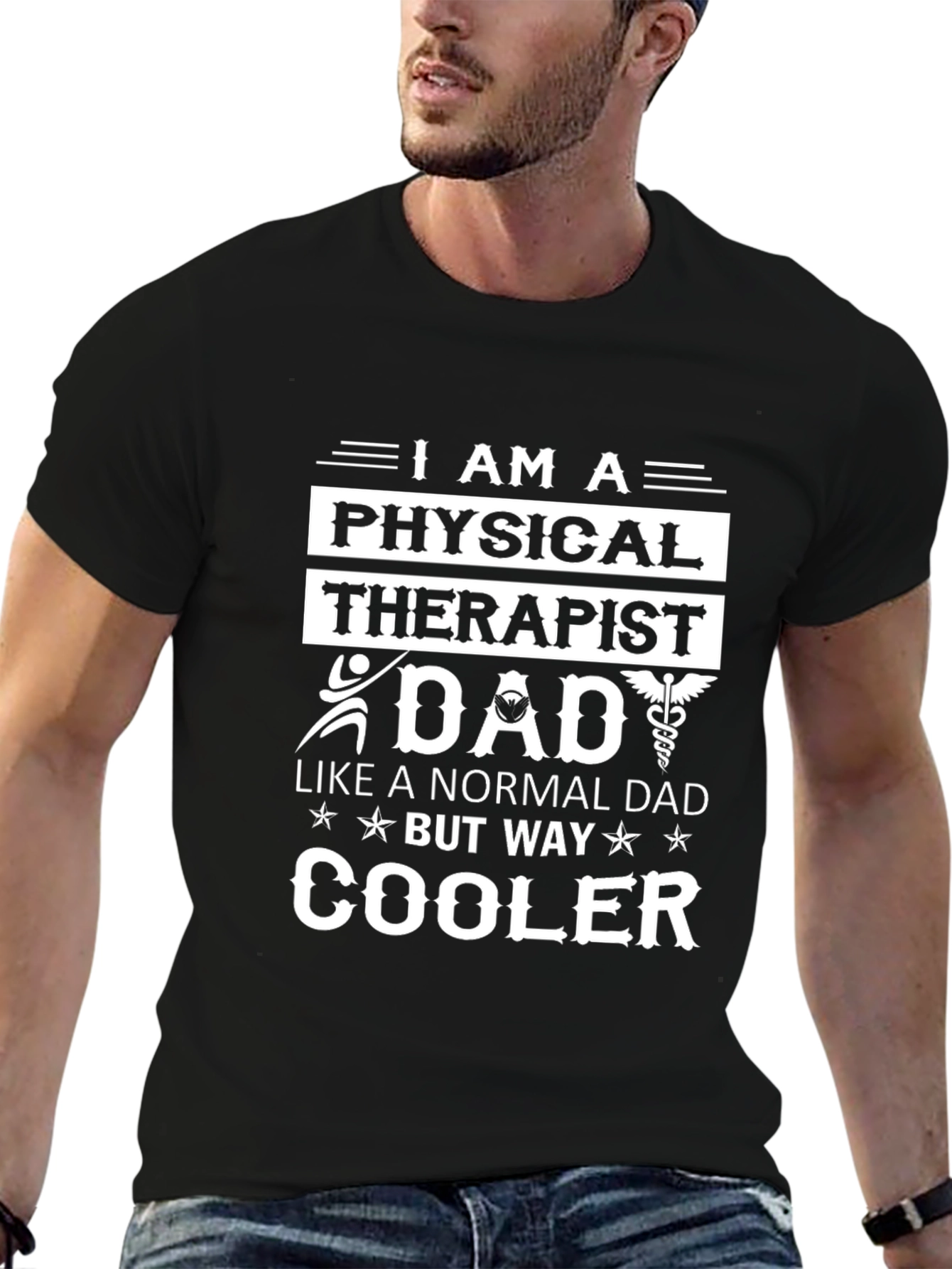 Physical Therapist Dad T-Shirt - Cool Dad Tee