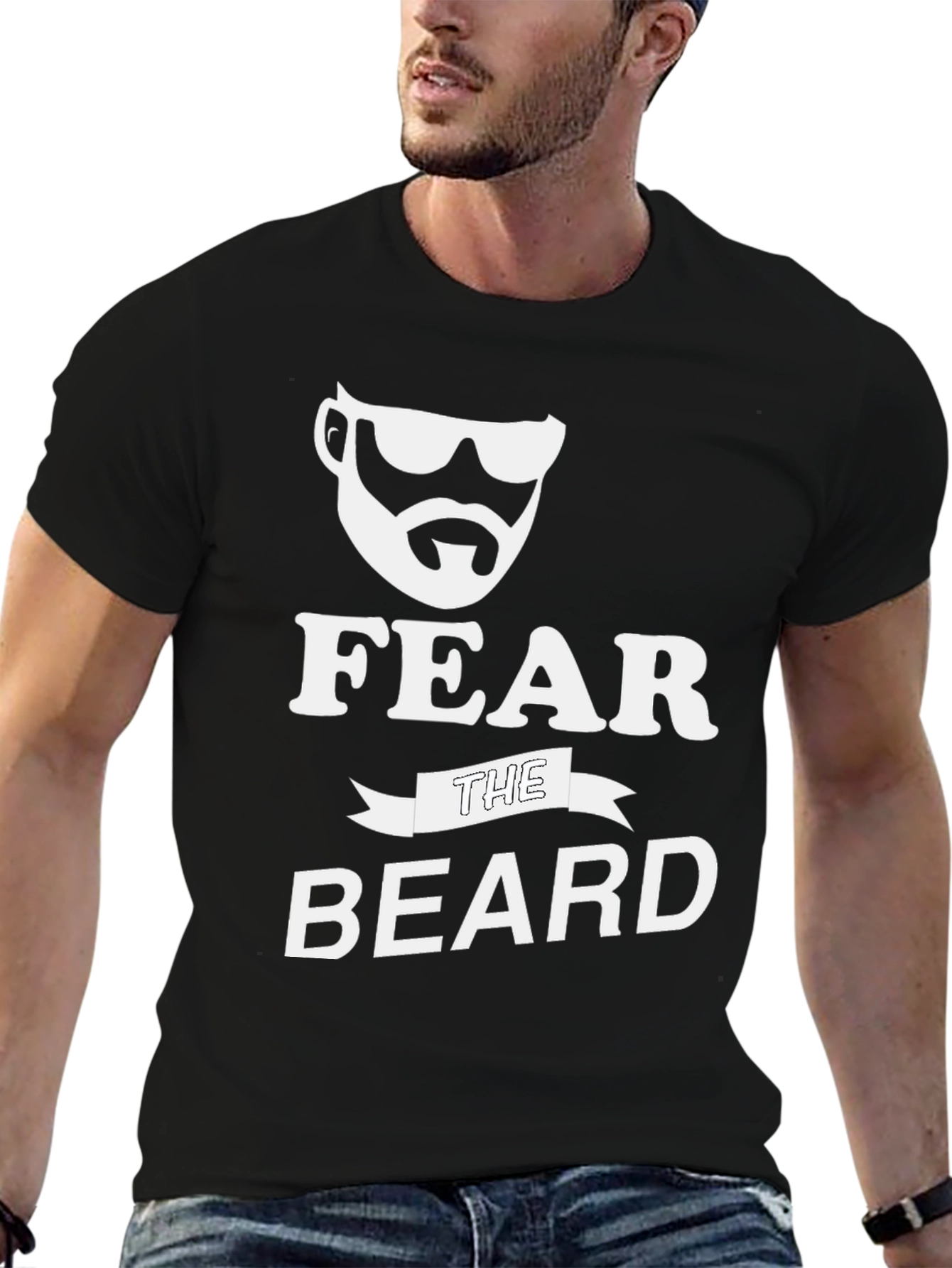 Fear the Beard Graphic T-Shirt - Cool & Stylish